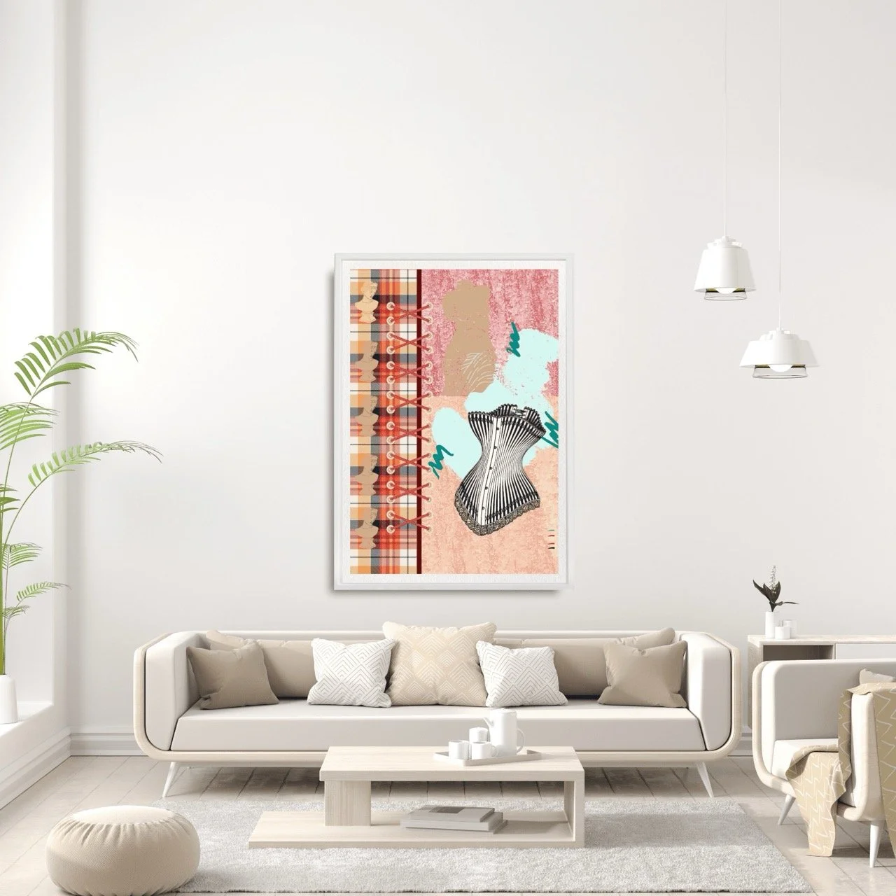 Vintage Corset Art Print, Sydney Artist - Eternal Art Prints - Eternal Art & Design