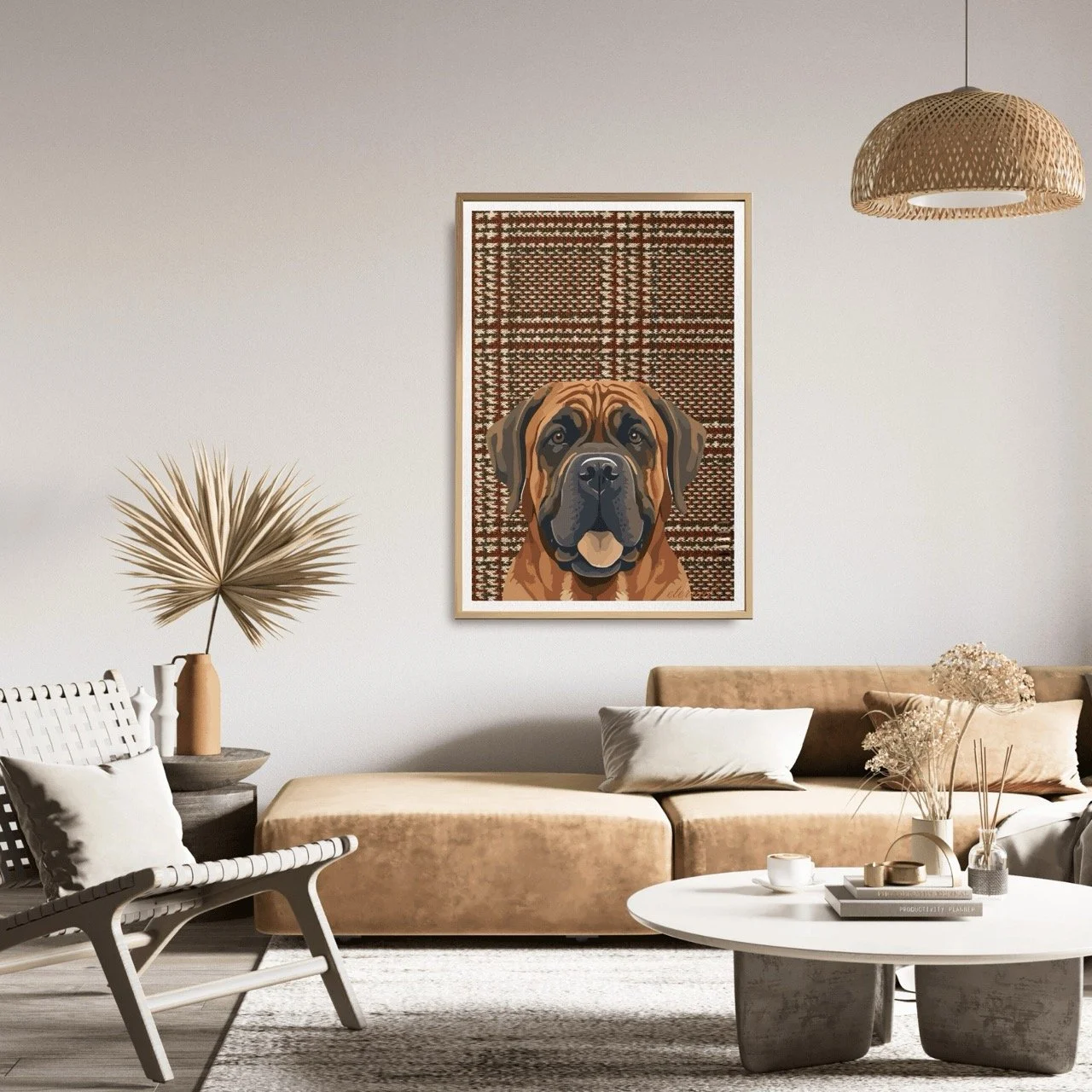 Boxer Dog Wall Art Print - Sydney Artist, Eternal Art Prints - Eternal Art & Design