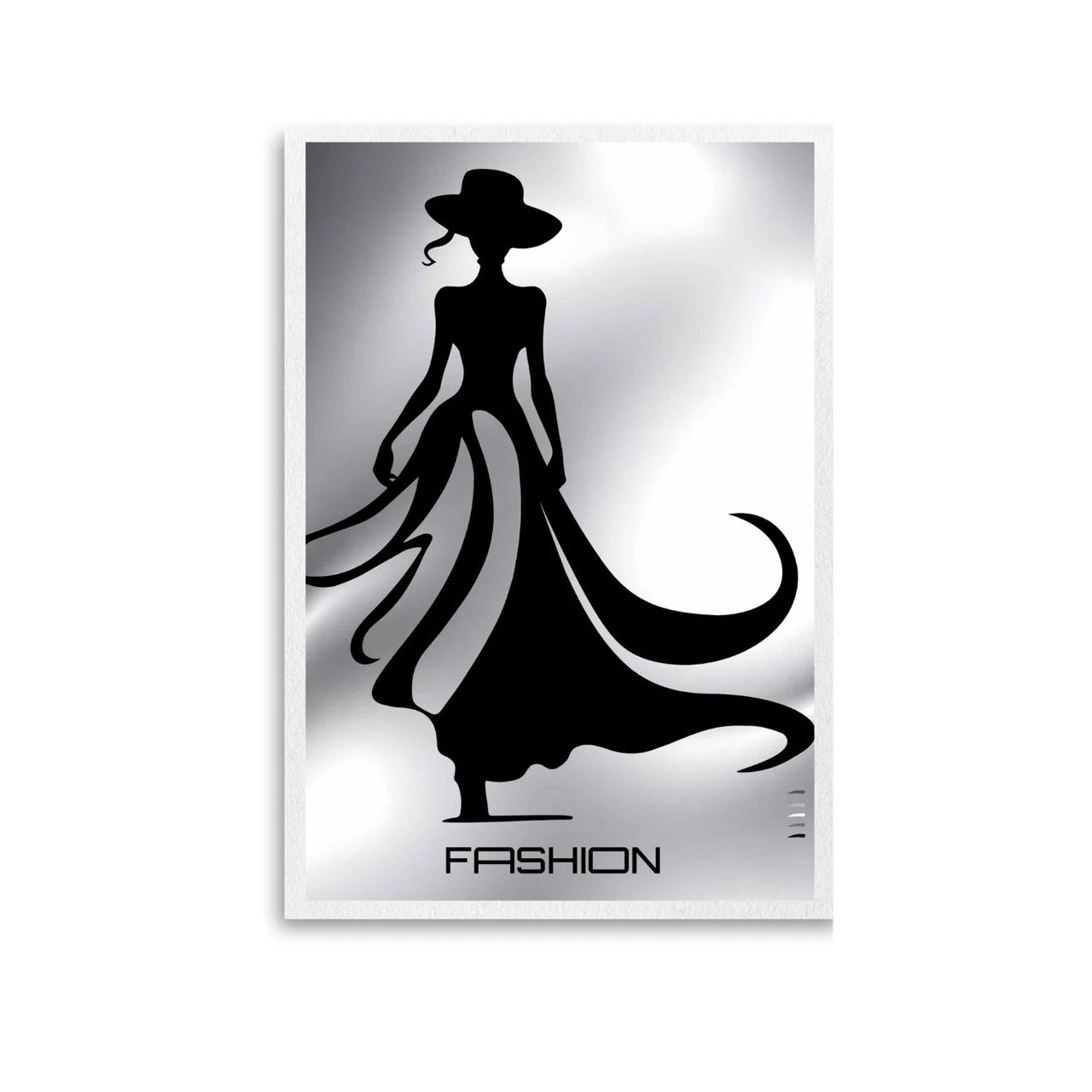 Fashion -inspired Female Silhouette Runway - Sydney Artist, Eternal Art Prints - Eternal Art & Design