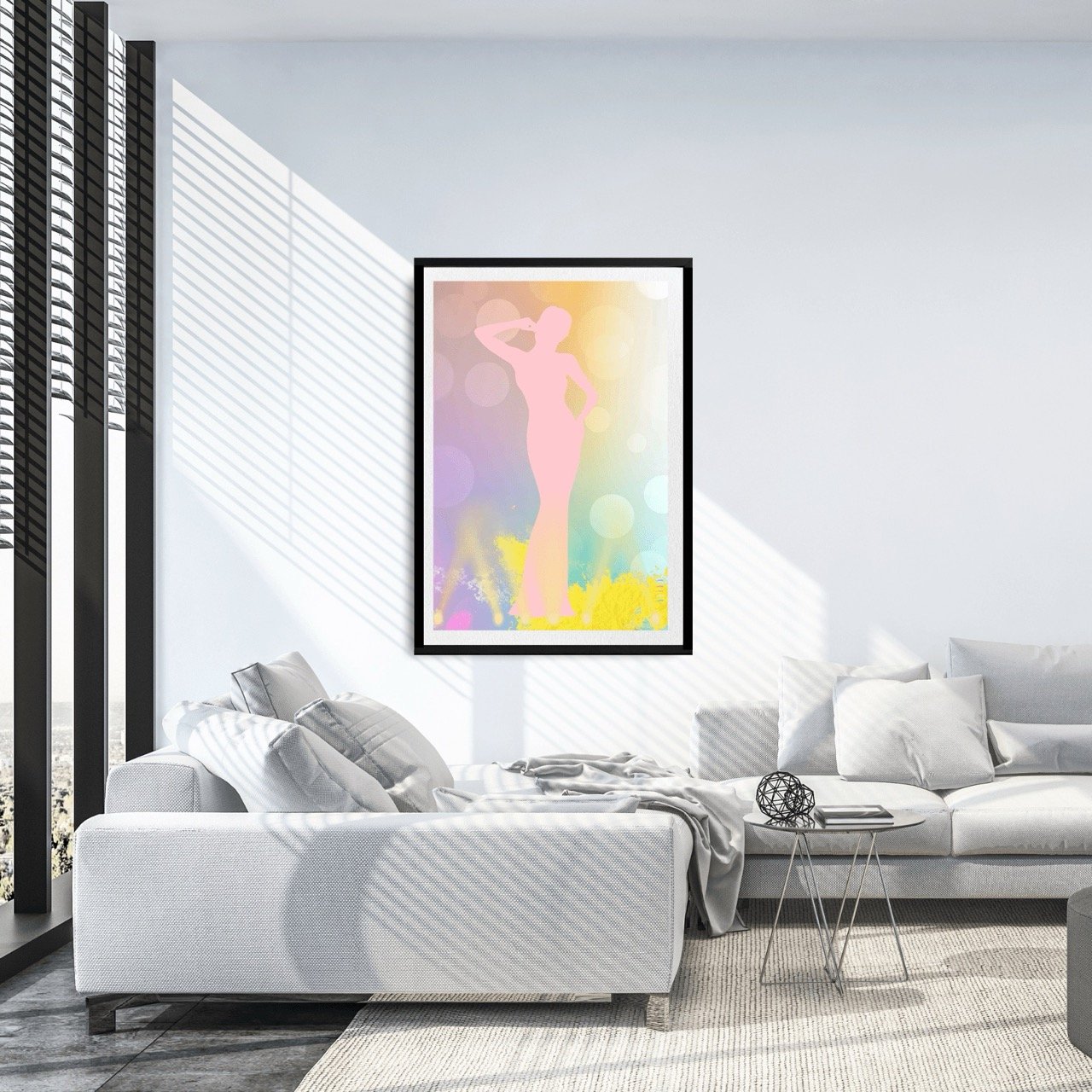 Female Stage icon in Pastel Art Print - Sydney Artist, Eternal Art Prints - Eternal Art & Design