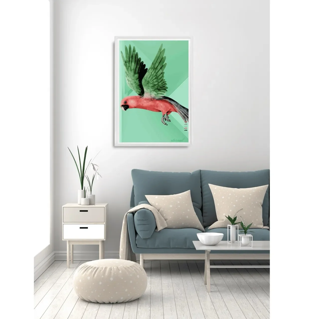 white-framed-parrot-print2.-A10036 Large_converted.webp