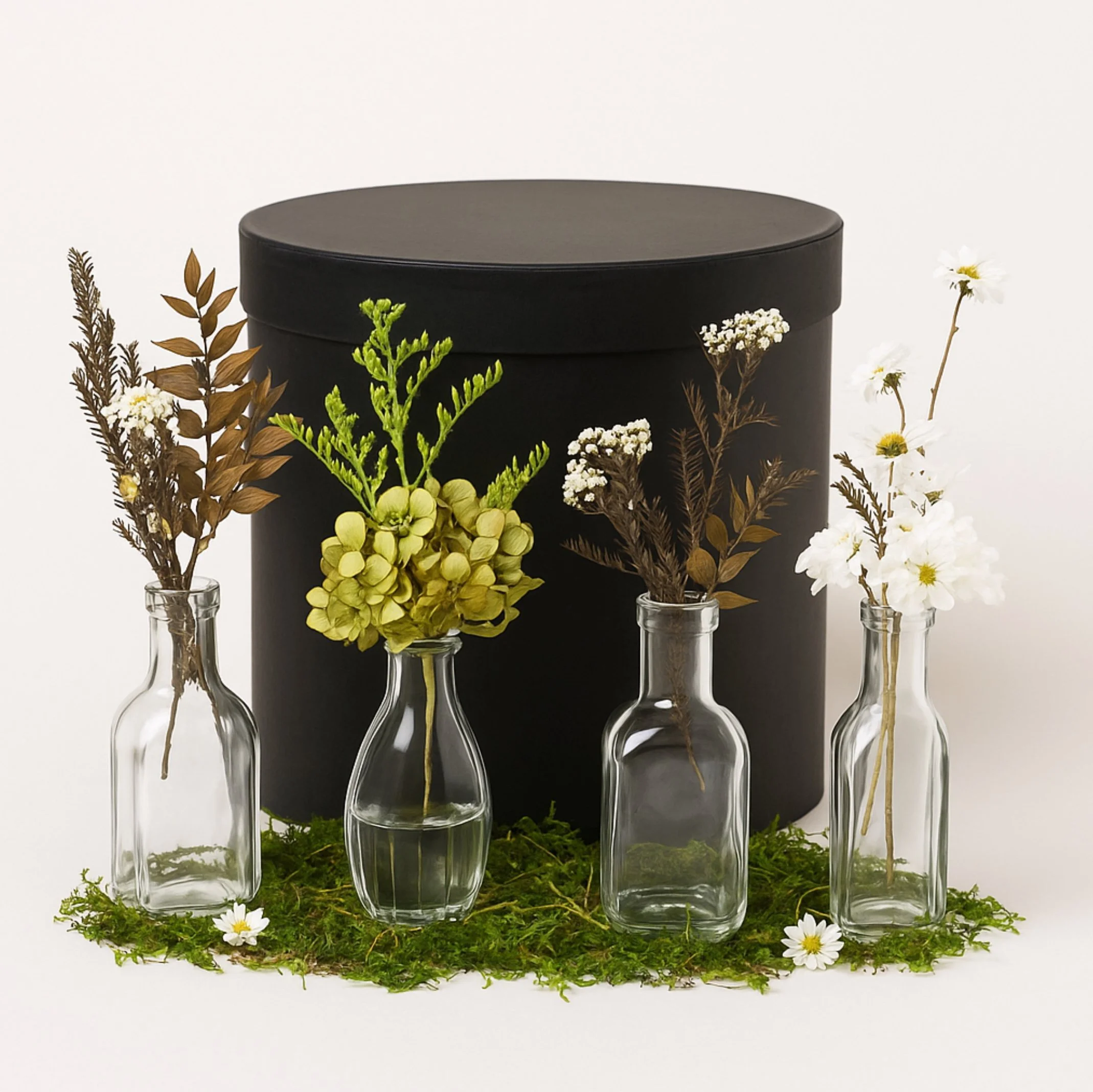 Love Bud Styling Set Natural - Eternal Stems. Handcrafted dried & preserved arrangement