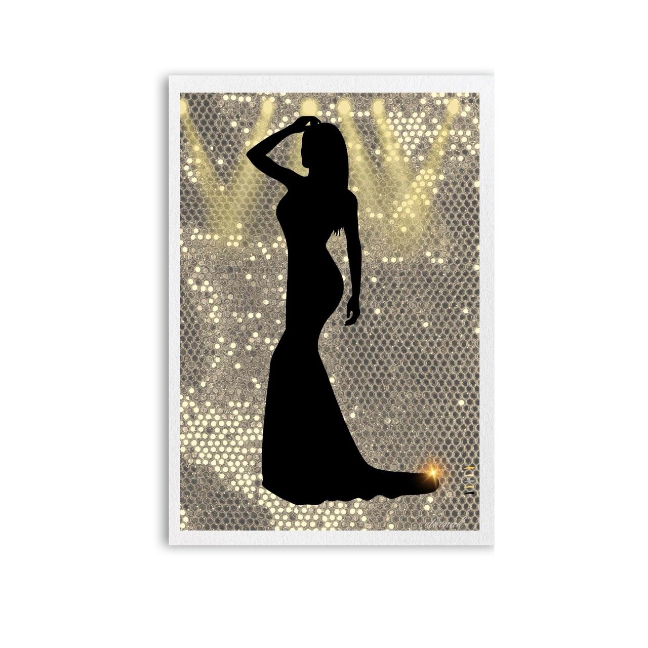 Silhouette on Stage Art Print - Sydney Artist, Eternal Art Prints - Eternal Art & Design