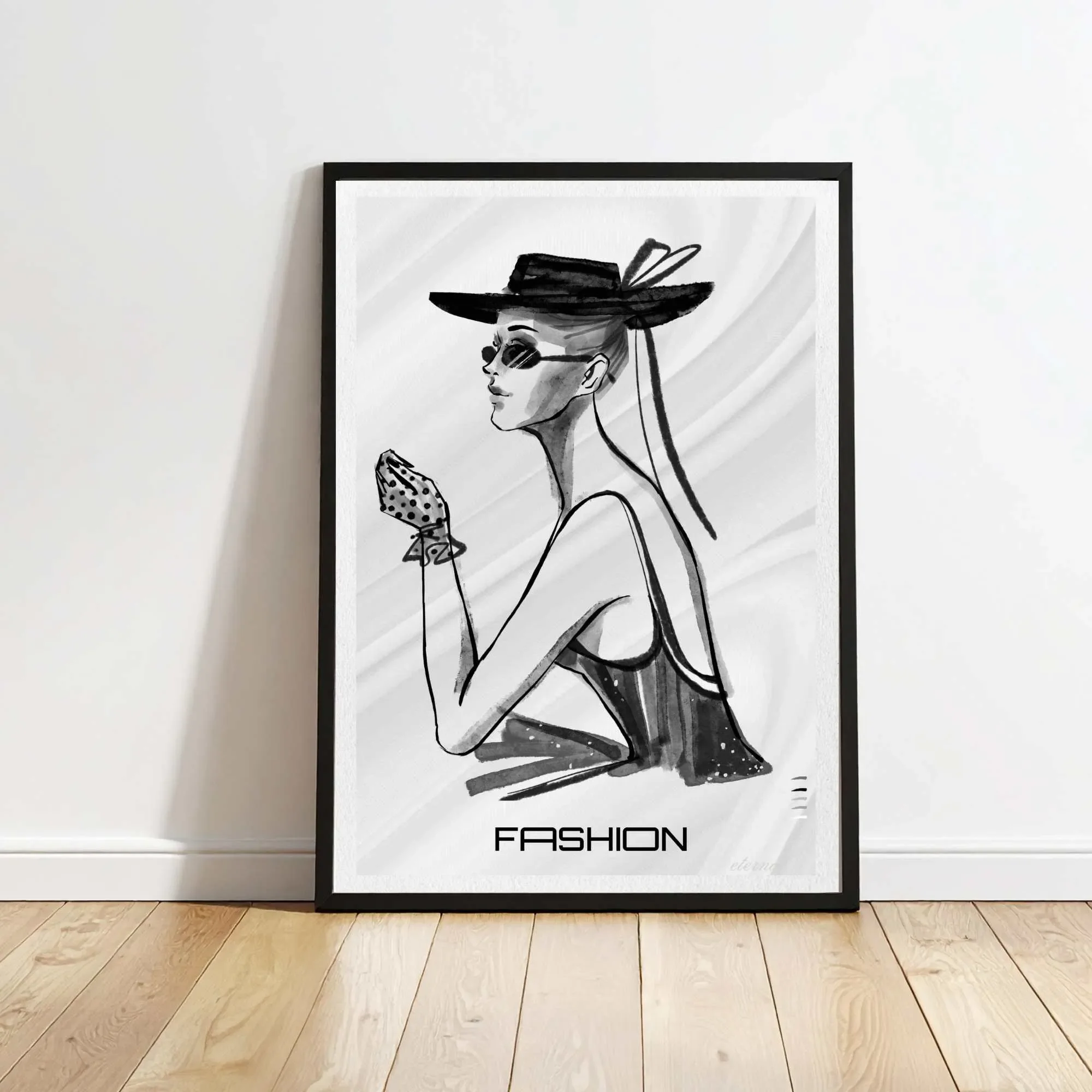 Fashion-inspired Woman in Style Art Print - Sydney Artist, Eternal Art Prints