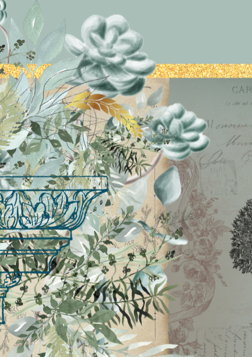 Vintage French-Inspired Botanical Print - Special Edition Wall Art Eternal Art & Design - Eternal Art & Design