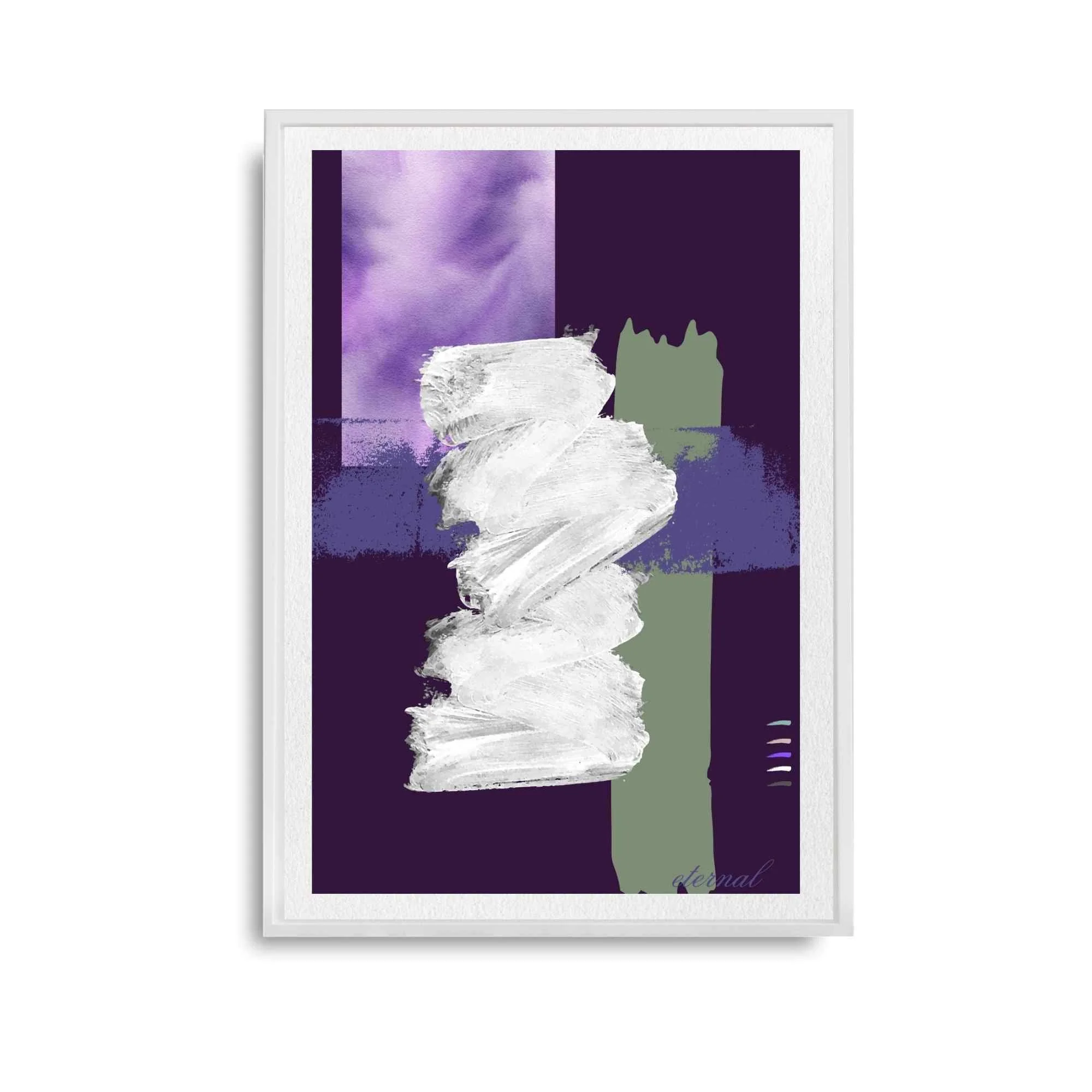 Vivid Harmony 1  Abstract Art Print- Sydney Artist, Eternal Art Prints