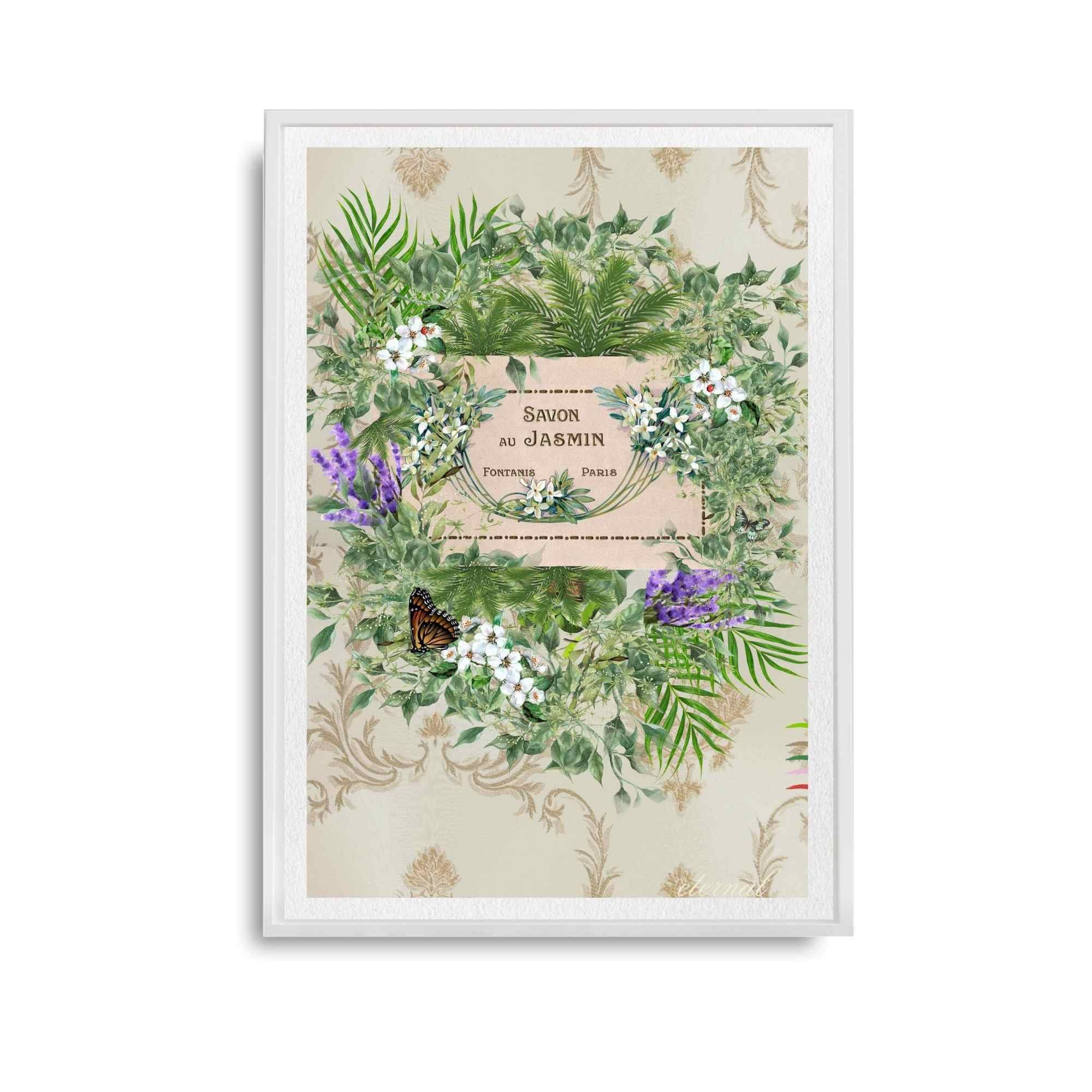 "Savon au Jasmin" Botanical Print - Special Edition Wall Art Eternal Art Prints - Eternal Art & Design