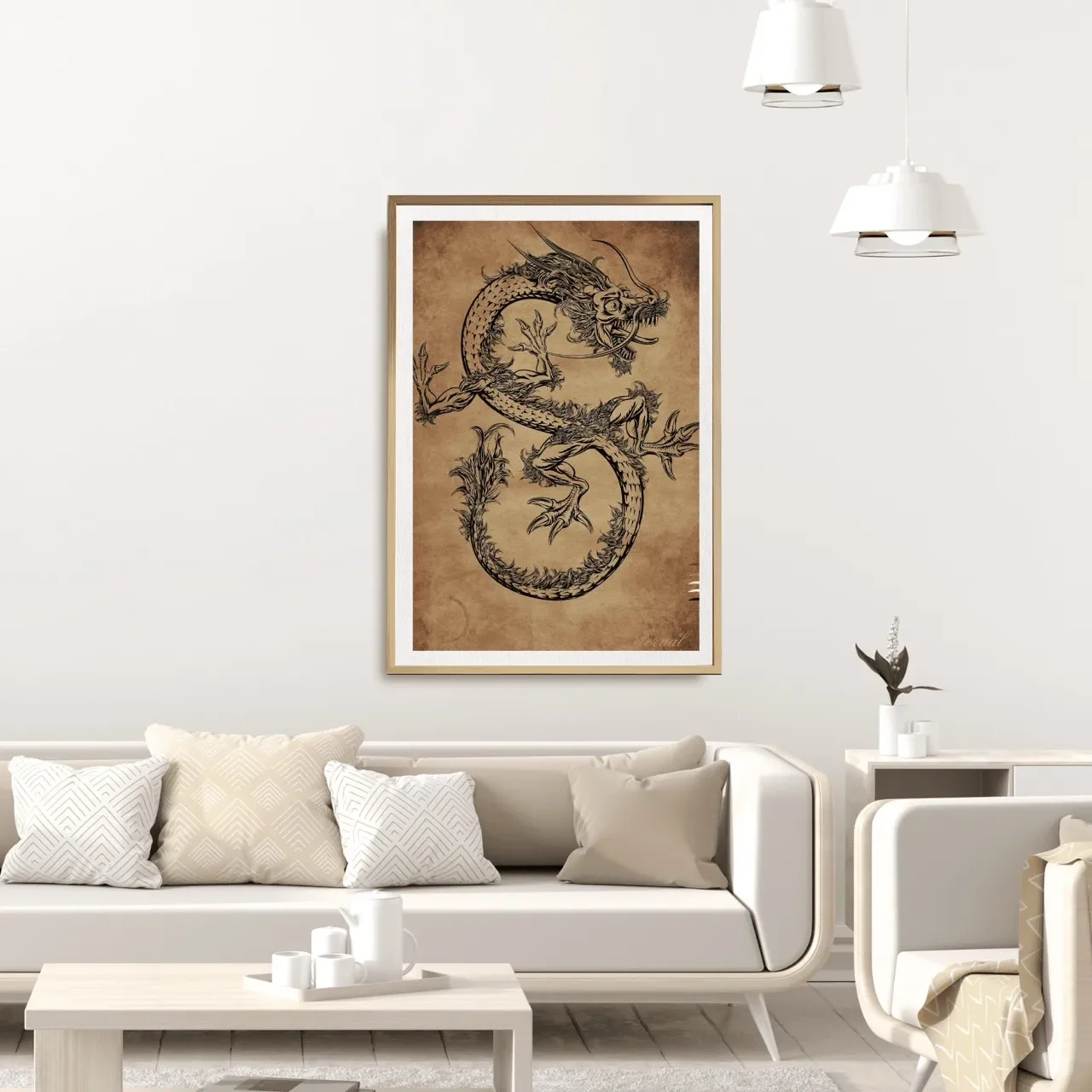 oak framed dragon print. I10007 (2) Large_converted.webp