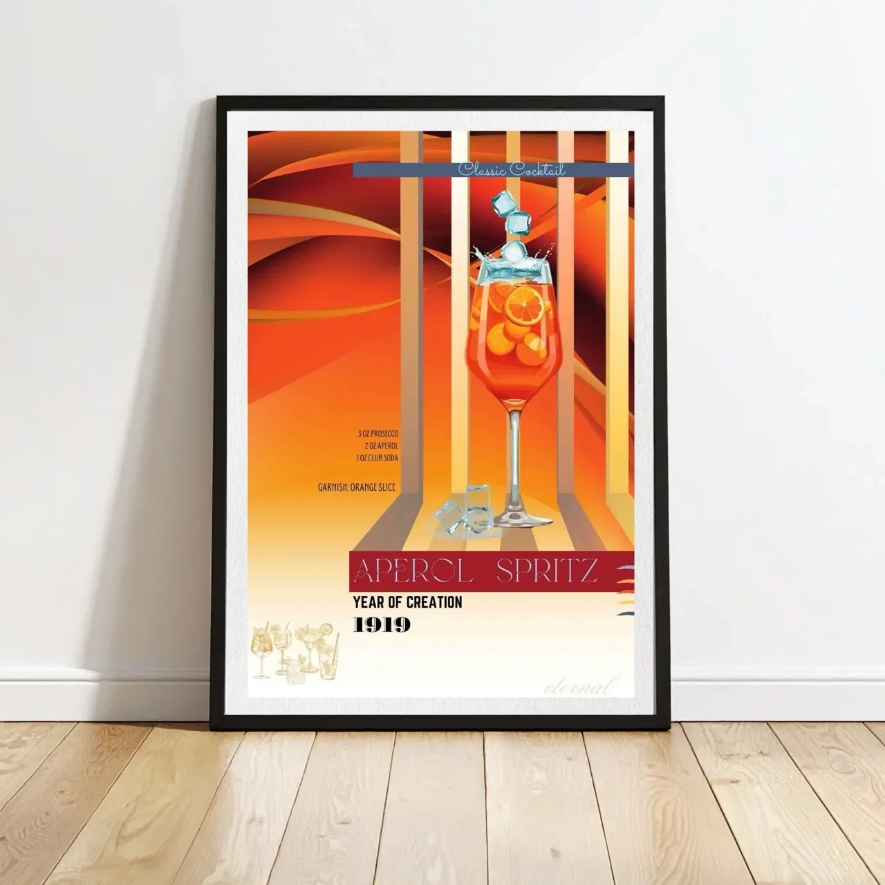 black framed print I10089 Large cnr_converted.webp