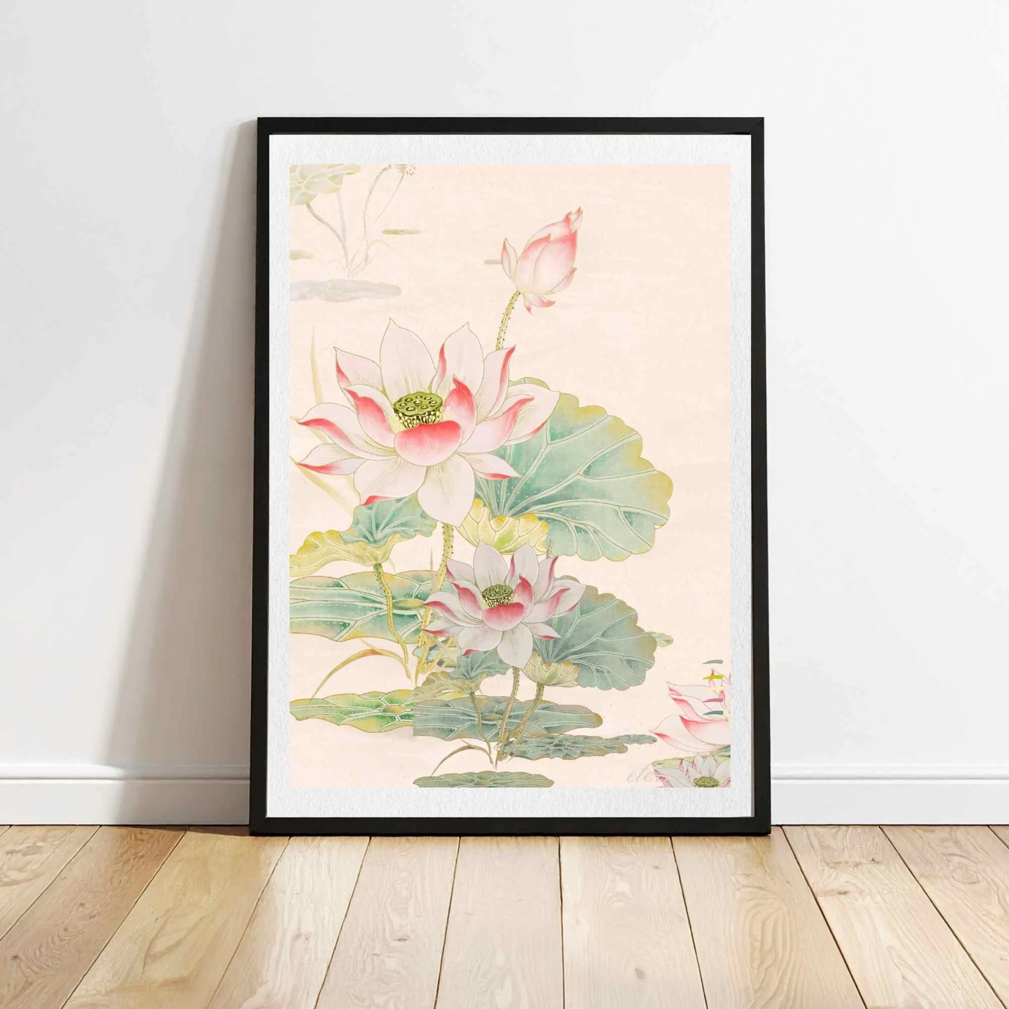 Floral Botanicals in Pink Wall Art Print, Eternal Art Prints - Eternal Art & Design
