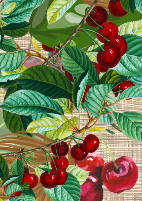Blossoming Cherry Botanical Print - Special Edition Wall Art Eternal Art & Design - Eternal Art & Design