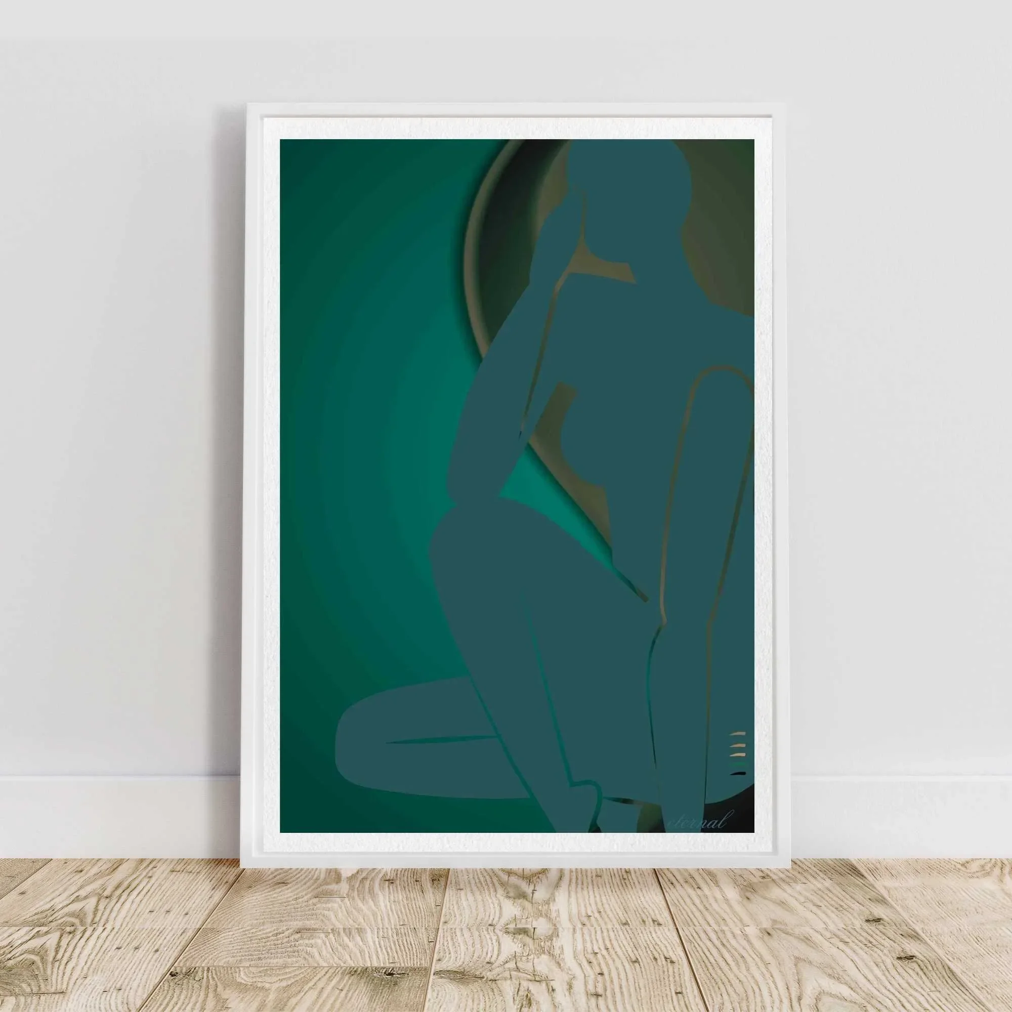 white framed nude sketch N10024 cnr_converted.webp