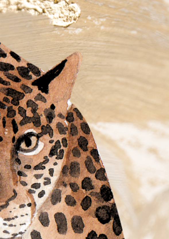 Cheetah Big Cat Wall Art Print - Sydney Artist, Eternal Art & Design - Eternal Art & Design