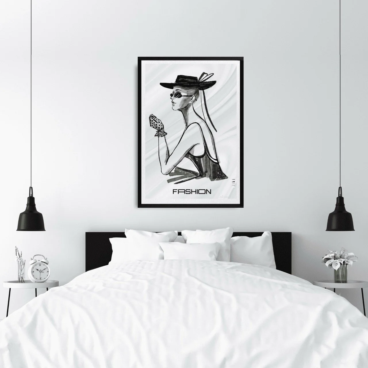 Fashion-inspired Woman in Style Art Print - Sydney Artist, Eternal Art Prints - Eternal Art & Design
