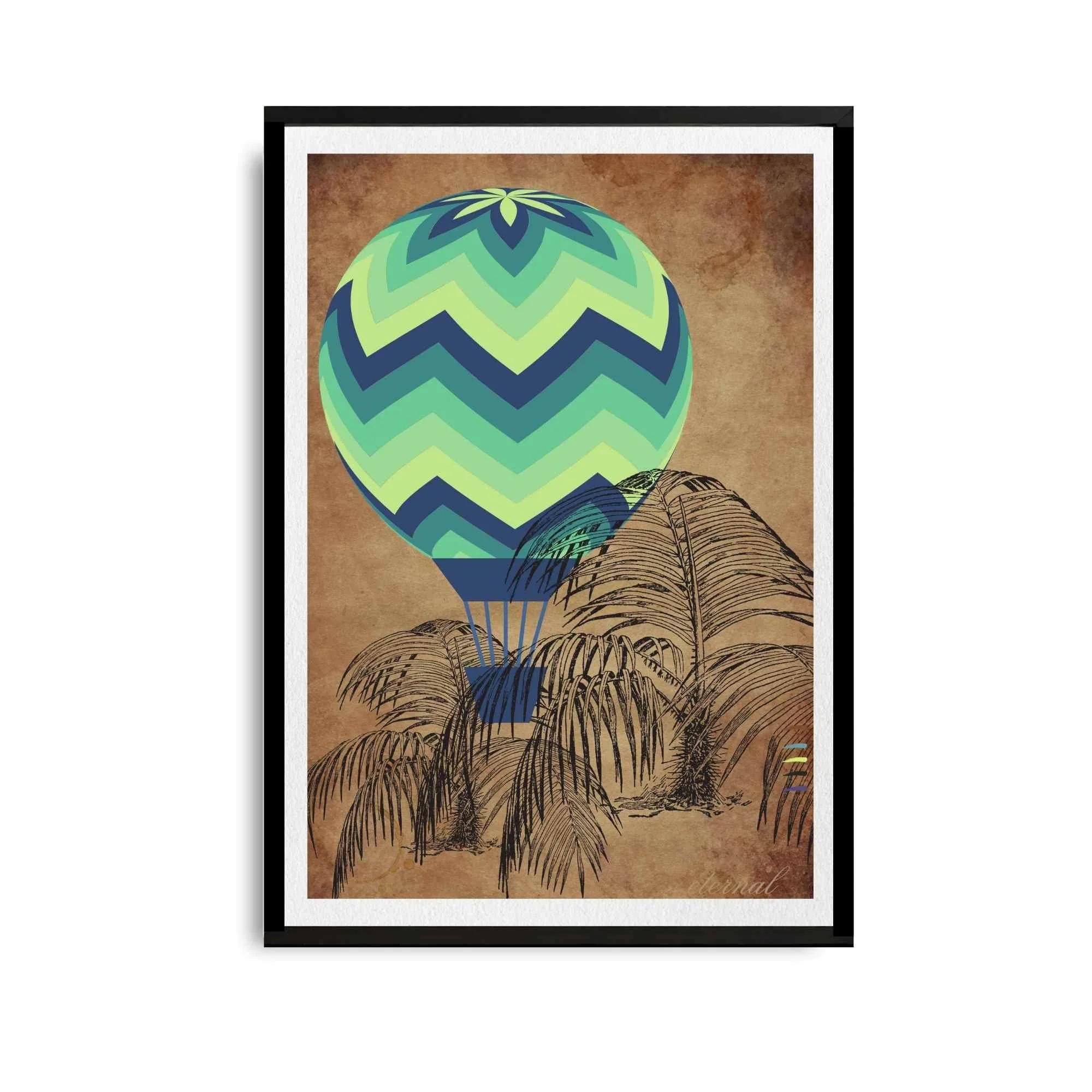 black framed print. I10029 wht bg.jpg