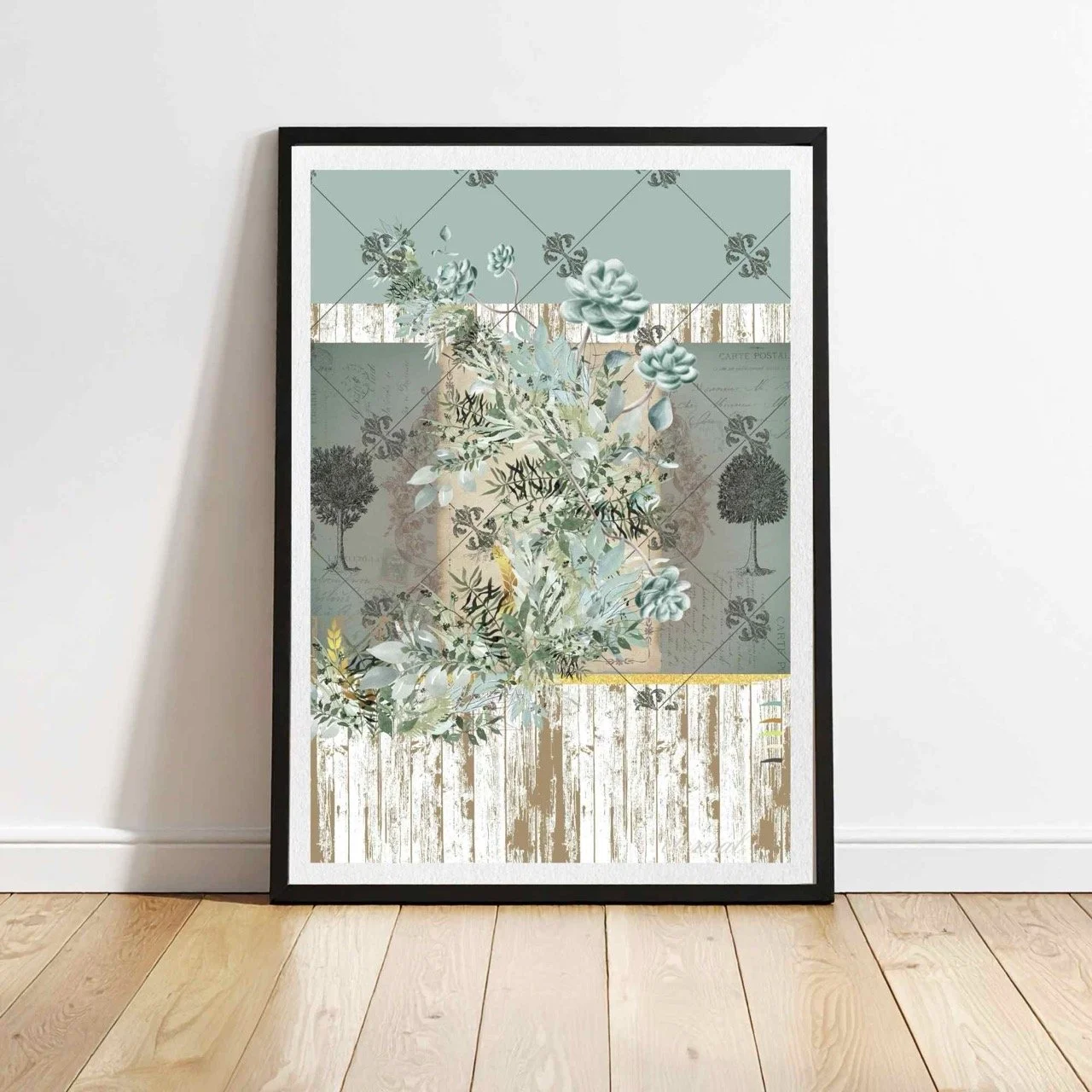 Elegant Floral Botanical Print - Special Edition Wall Art Eternal Art Prints