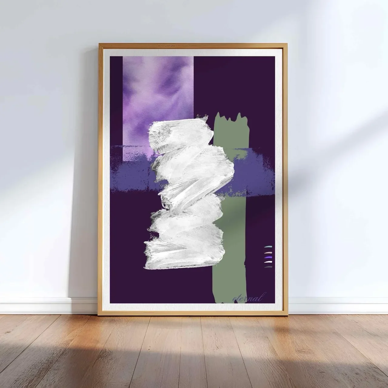 Vivid Harmony 1  Abstract Art Print- Sydney Artist, Eternal Art Prints