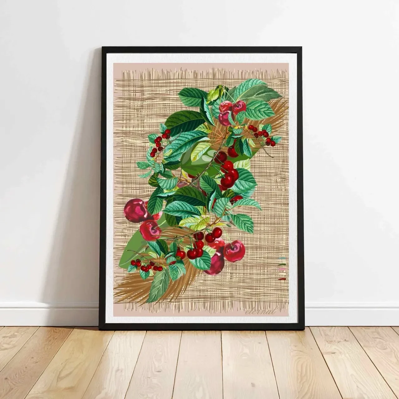 black framed print I10048 Large cnr_converted.webp