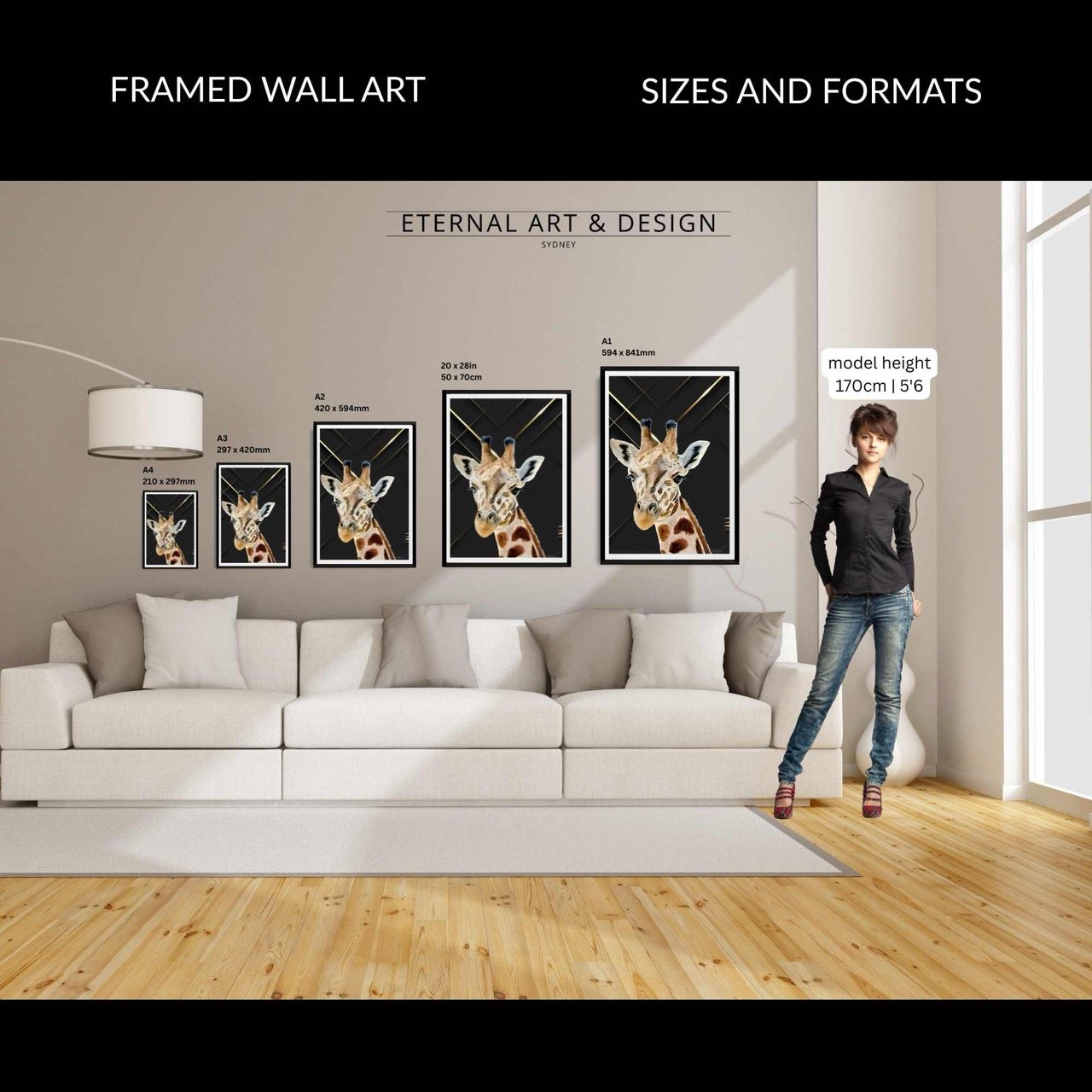 Fashion-inspired Female in Gown Art Print - Sydney Artist, Eternal Art Prints - Eternal Art & Design