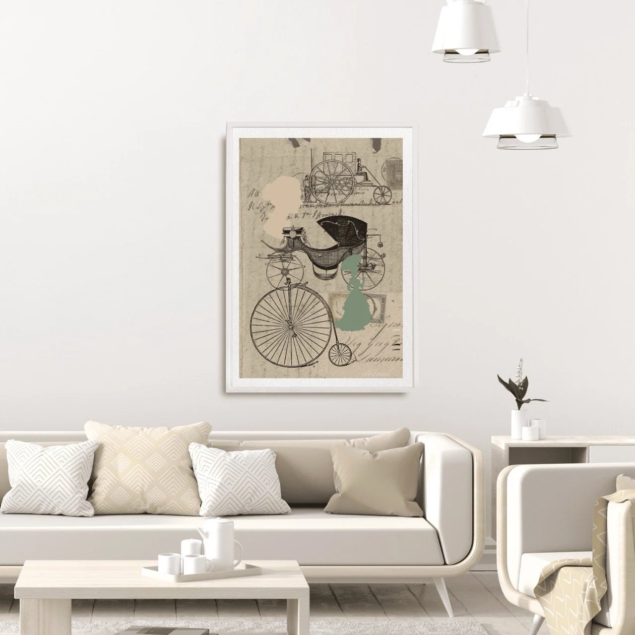 Vintage Cart and Buggy Wall Art Print, Eternal Art Prints - Eternal Art & Design