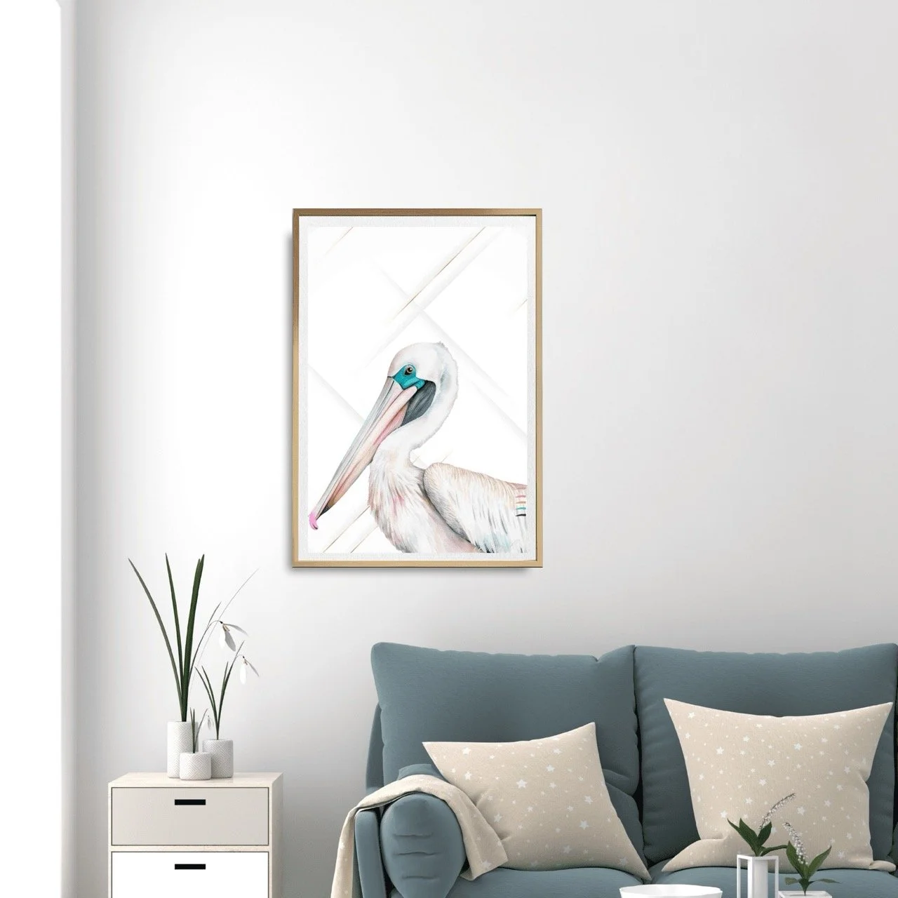 oak-framed-pelican-print3.-A10037 Large.jpeg