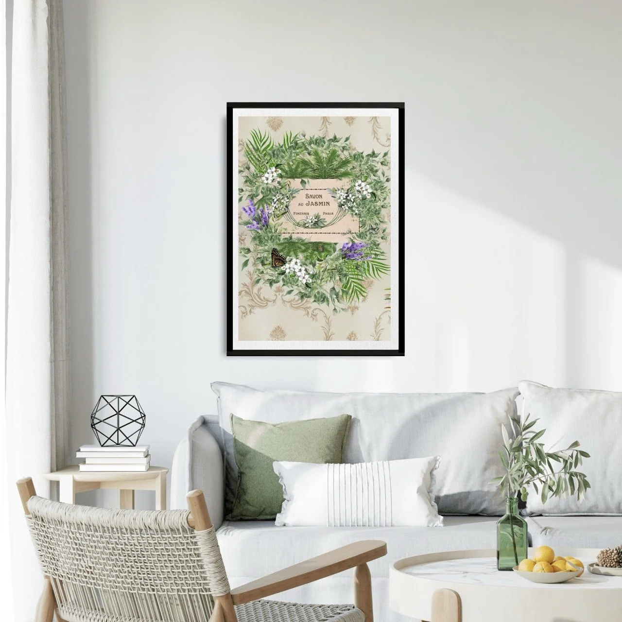 "Savon au Jasmin" Botanical Print - Special Edition Wall Art Eternal Art Prints - Eternal Art & Design