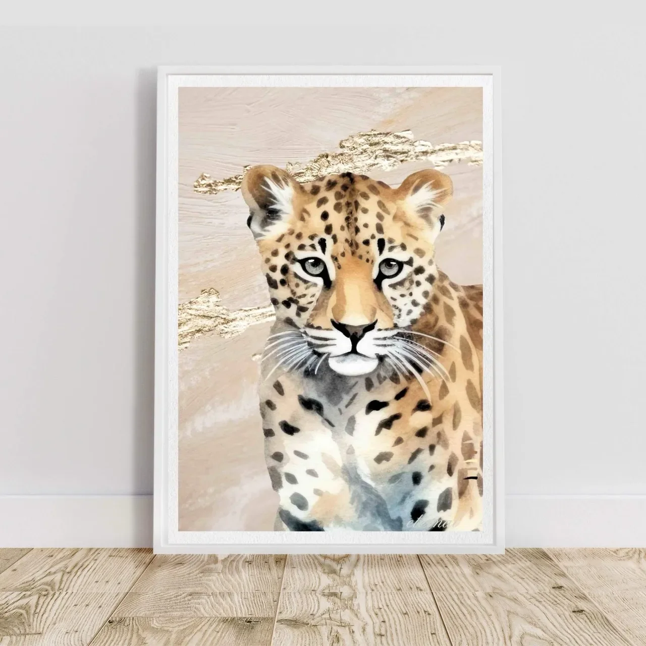 white framed cheetah print A10034 Large cnr_converted.webp