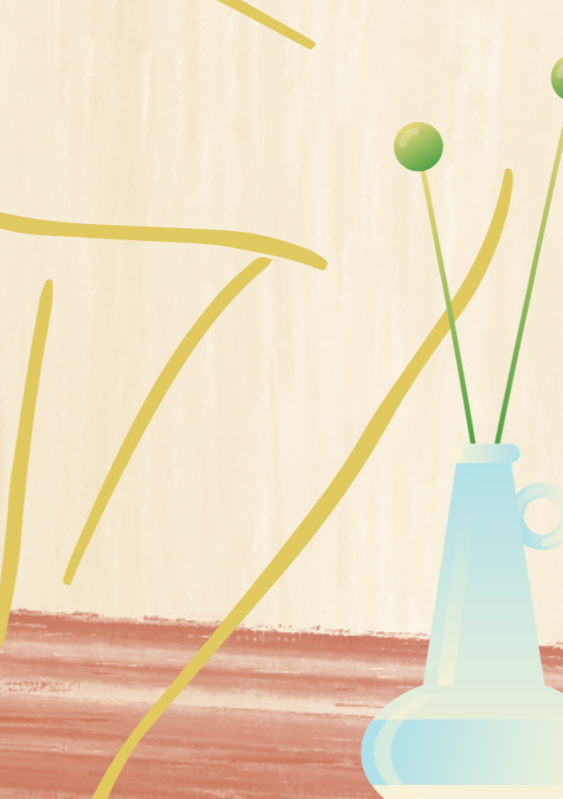 Nude Female with Blue Vase Wall Art Print, Sydney Artist - Eternal Art & Design - Eternal Art & Design