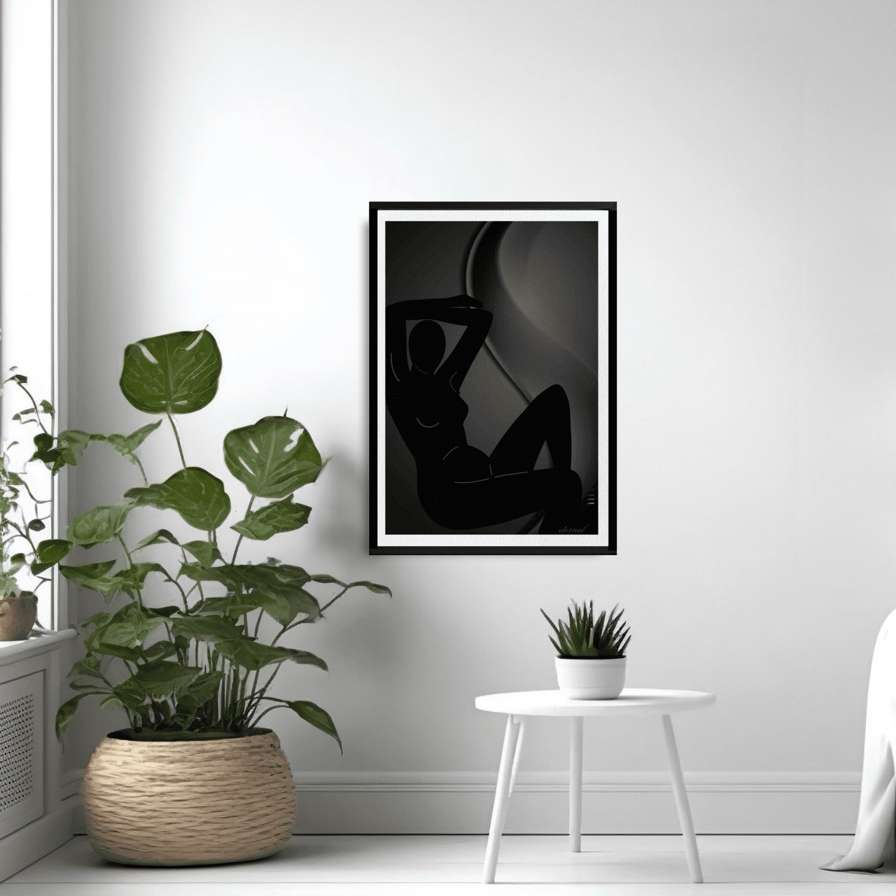 Female Mystic Silhouette Art Print, Sydney Artist - Eternal Art & Design - Eternal Art & Design