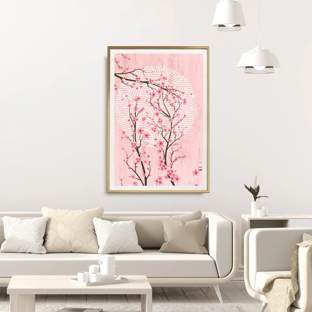 oak framed cherry blossom print. I10005 (2) Large_converted.webp