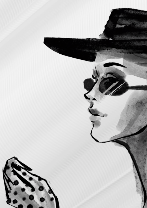 Fashion-inspired Woman in Style Art Print - Sydney Artist, Eternal Art & Design - Eternal Art & Design