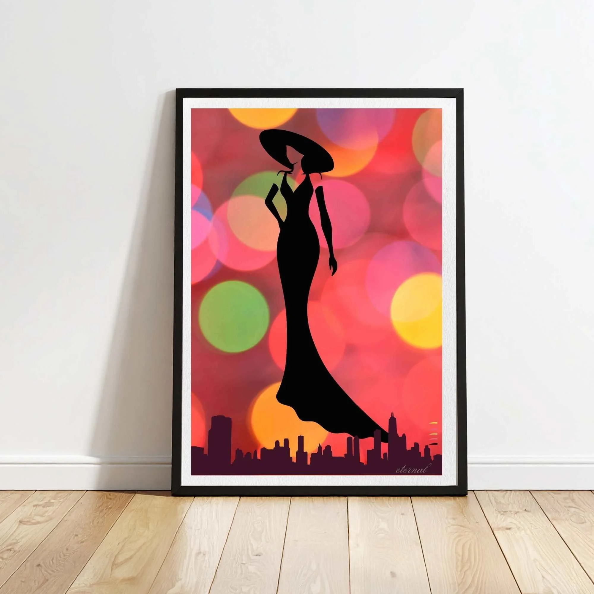 Rainbow Icon in the City Art Print - Sydney Artist, Eternal Art Prints