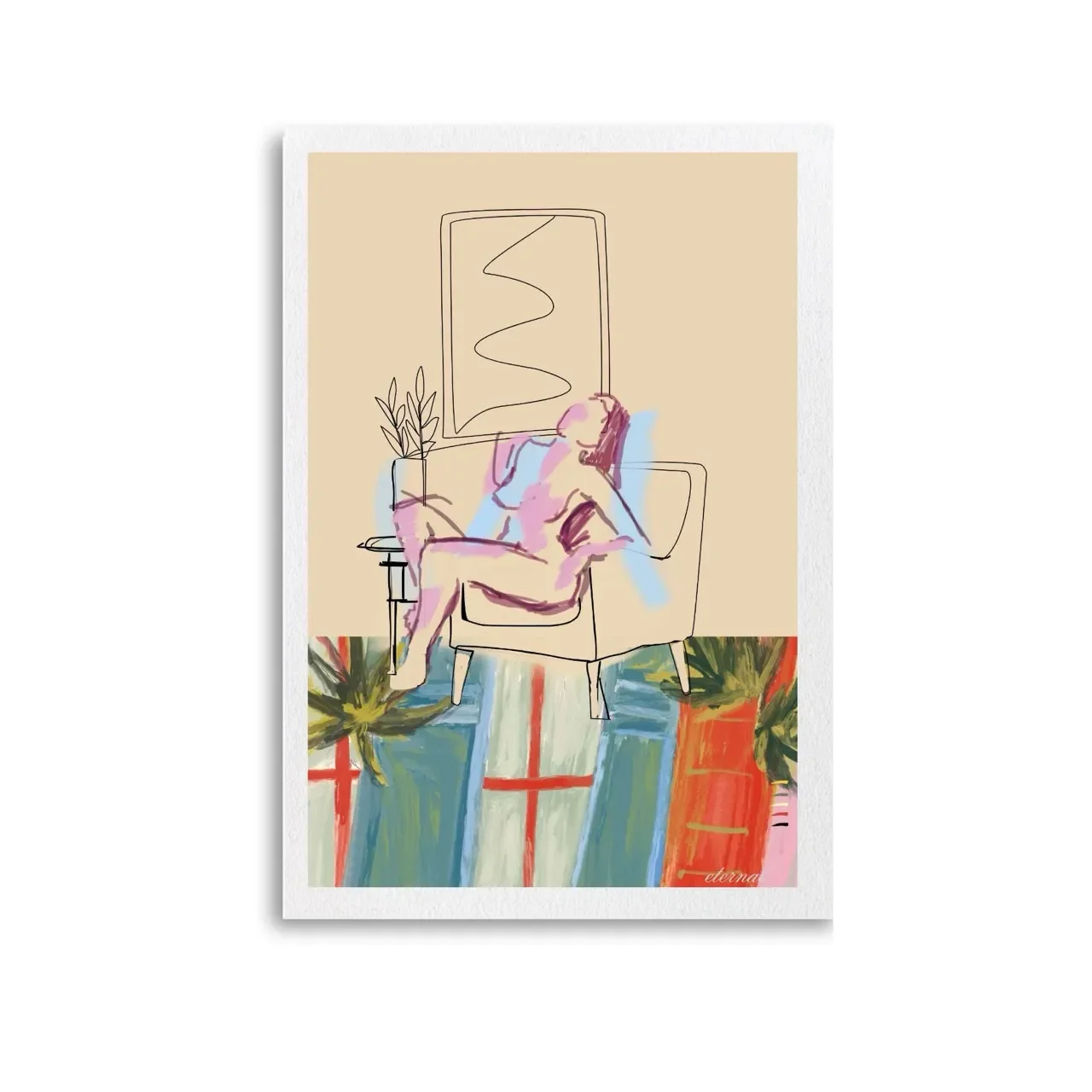 Unframed figure print. . N10001 Large_converted.webp