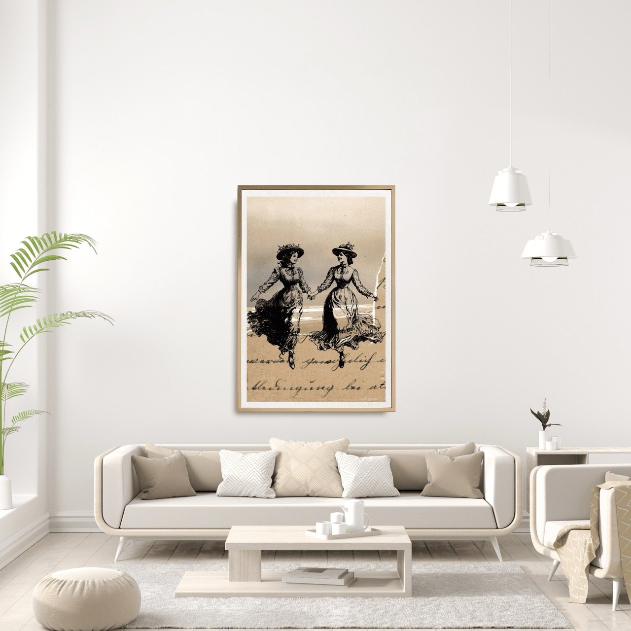 Timeless History LGBTQI women Art Print - Sydney Artist, Eternal Art Prints - Eternal Art & Design