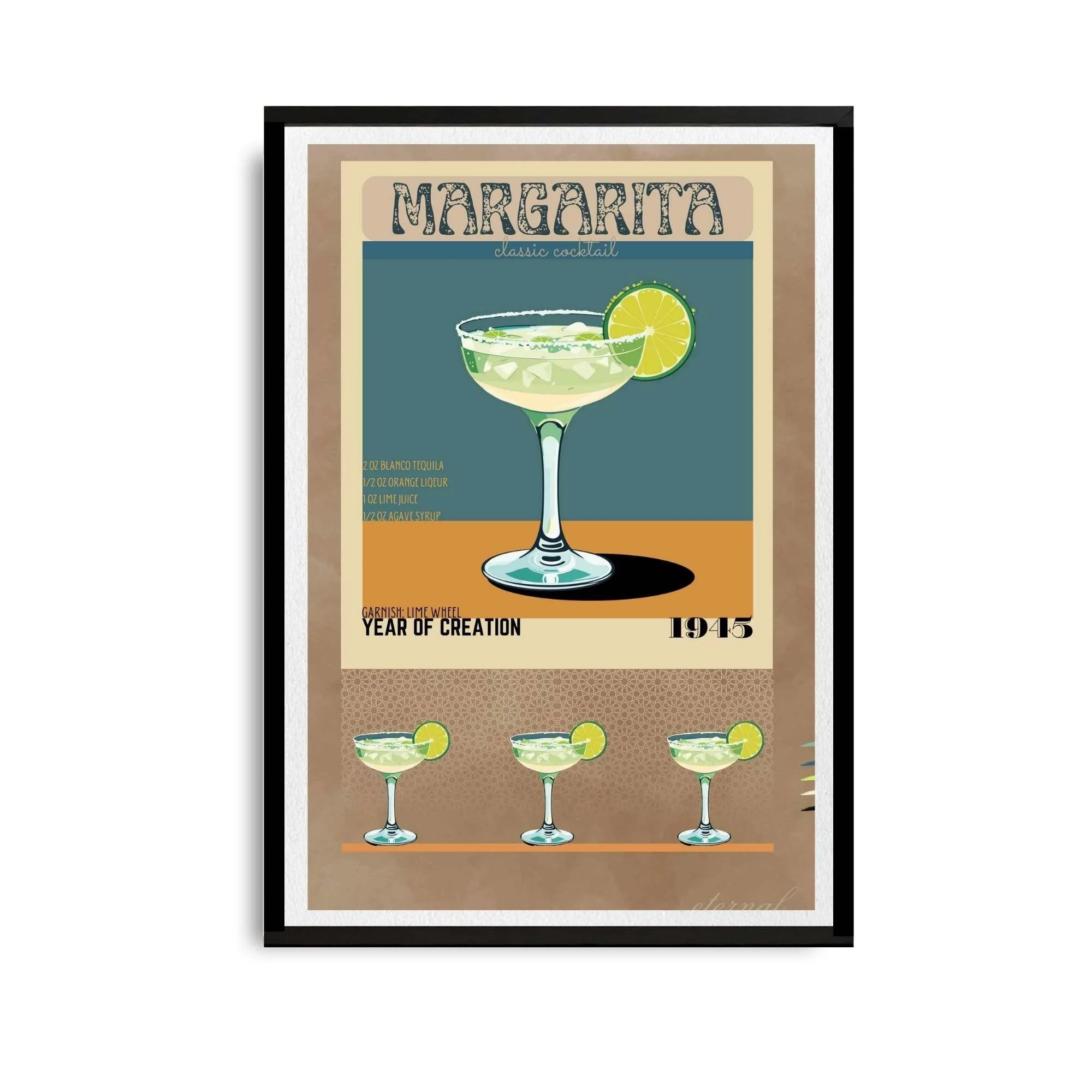 black framed print. I10081 wht bg.jpg