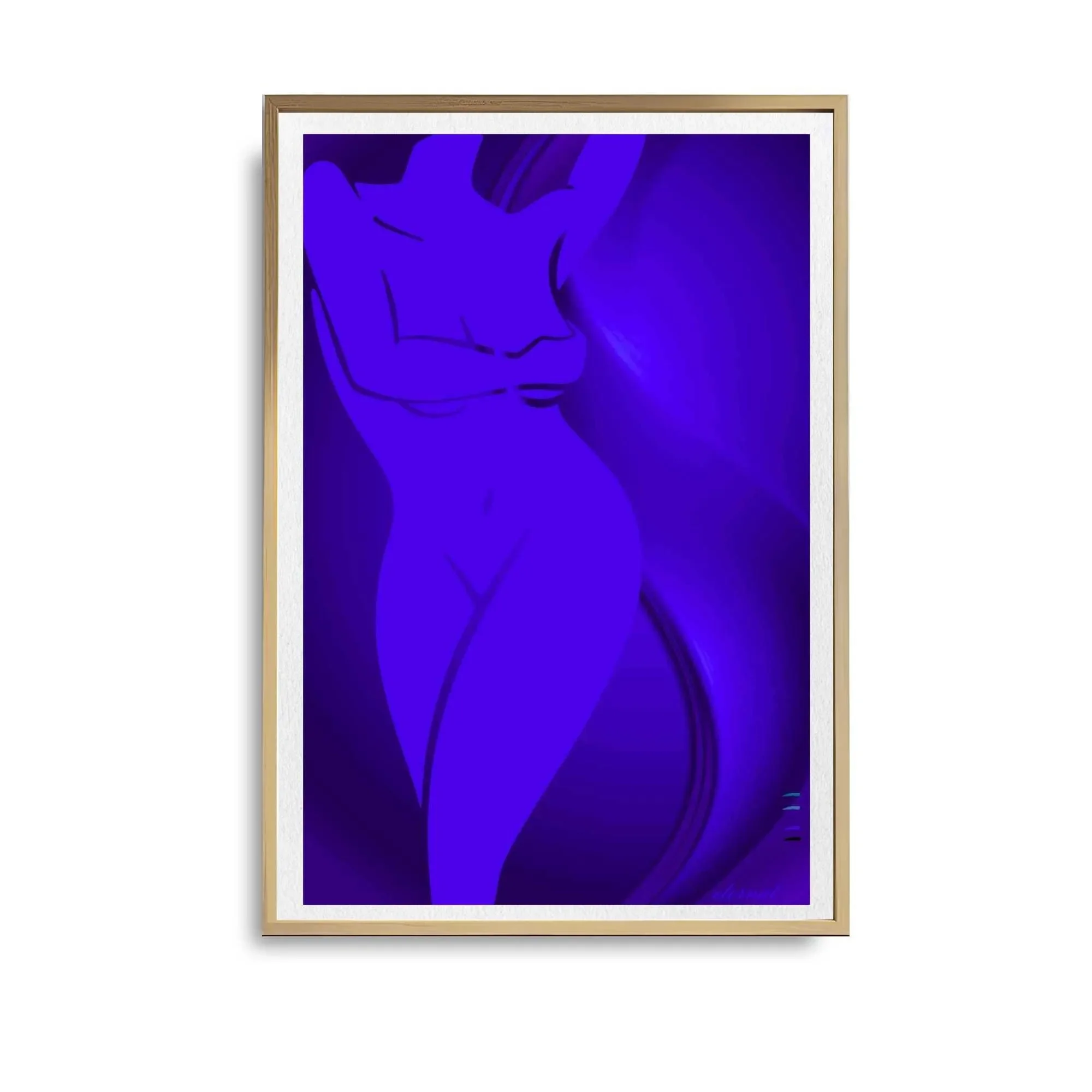 oak framed figure print. N10022 wht bg_converted.webp