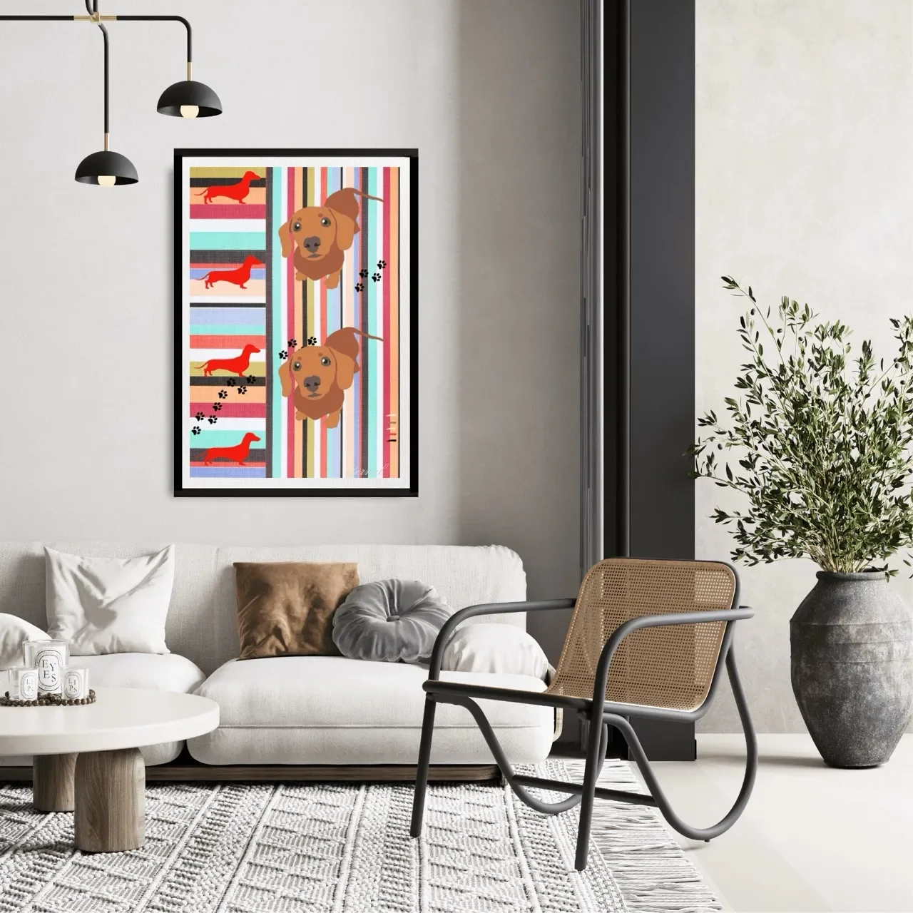 black-framed-sausage-dog-print2.-A10010 Large_converted.webp