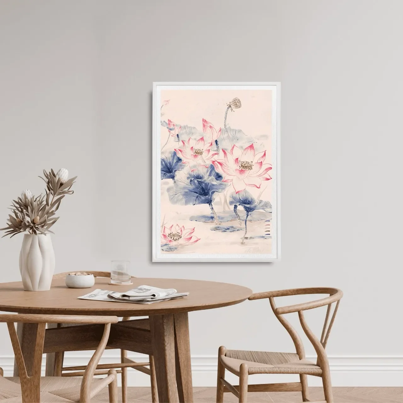 white framed floral print. I10015 (3) Large_converted.webp