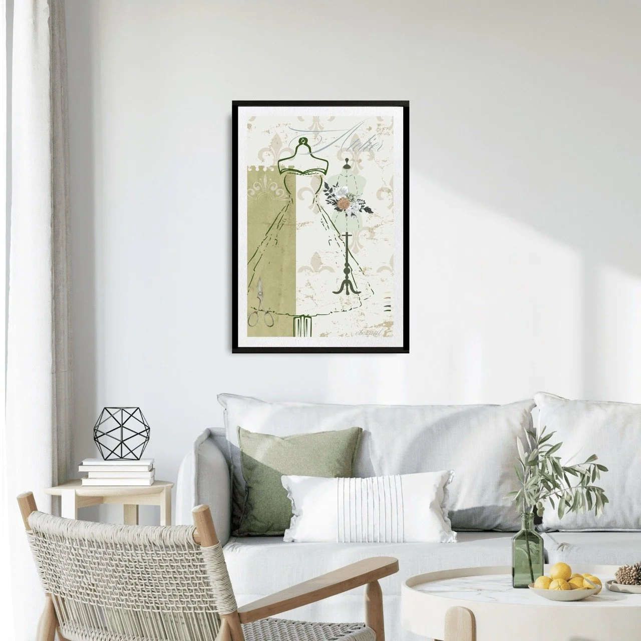 Atelier Fashion Mannequins Art Print, Eternal Art Prints Sydney - Eternal Art & Design