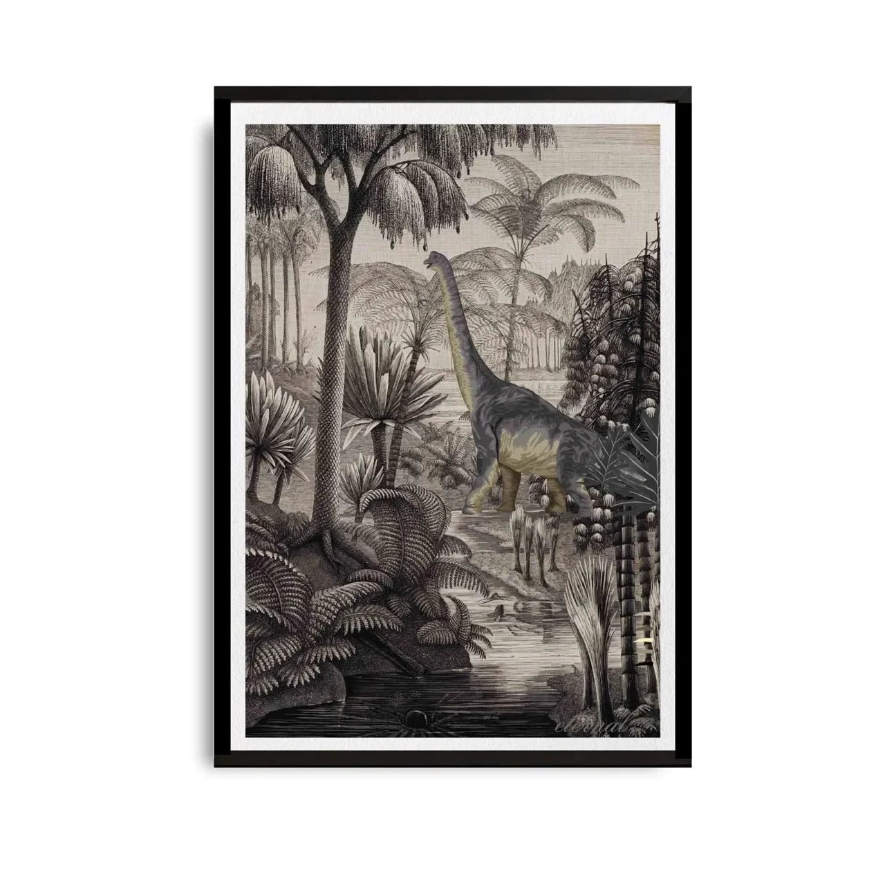 black framed print. A10009 Largewht bg_converted.webp