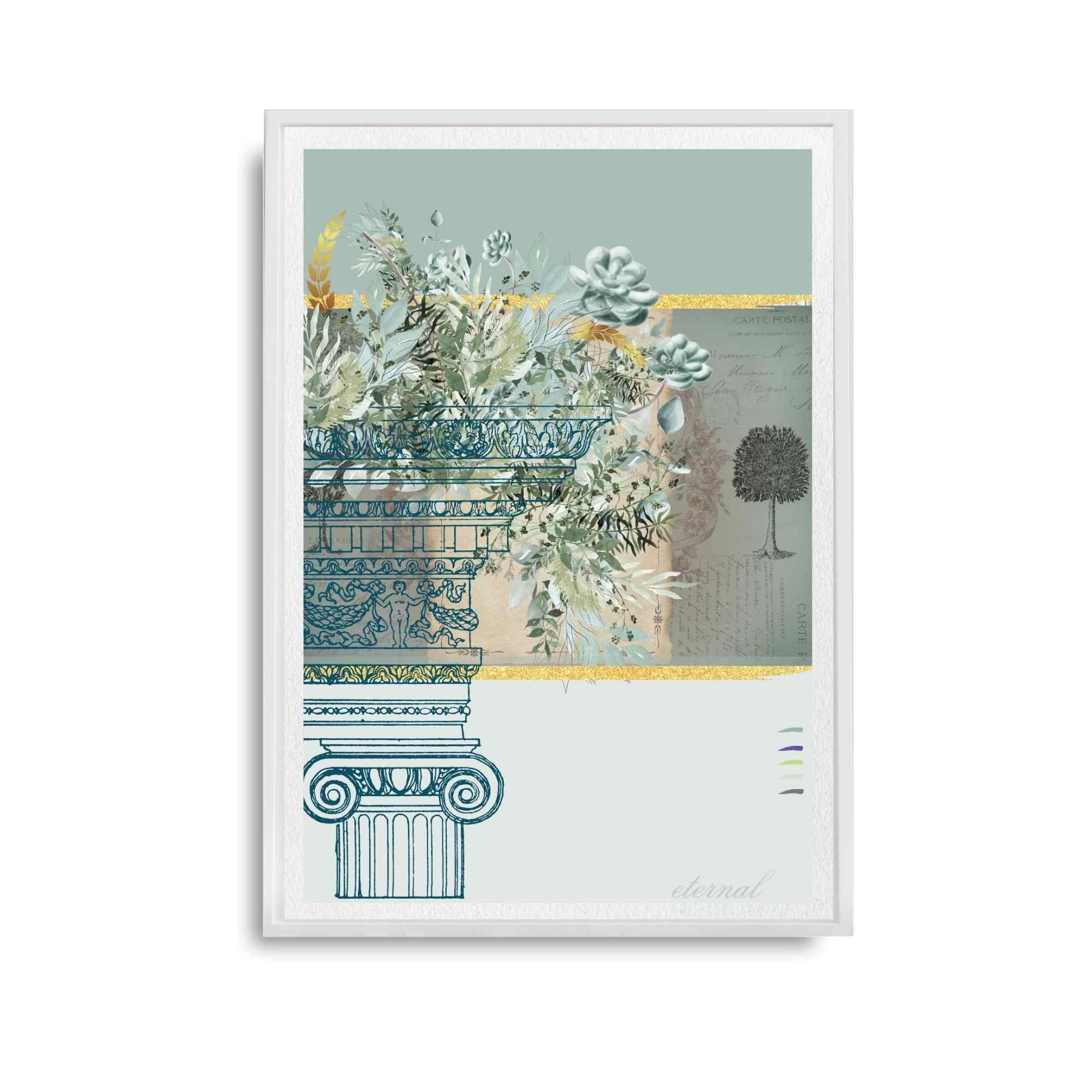 Vintage French-Inspired Botanical Print - Special Edition Wall Art Eternal Art Prints - Eternal Art & Design