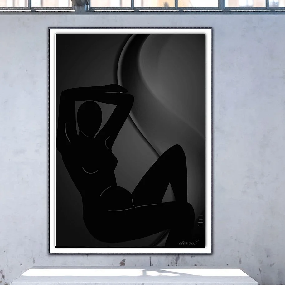 Mystic Silhouette Art Print, Sydney Artist - Eternal Art & Design - Eternal Art & Design
