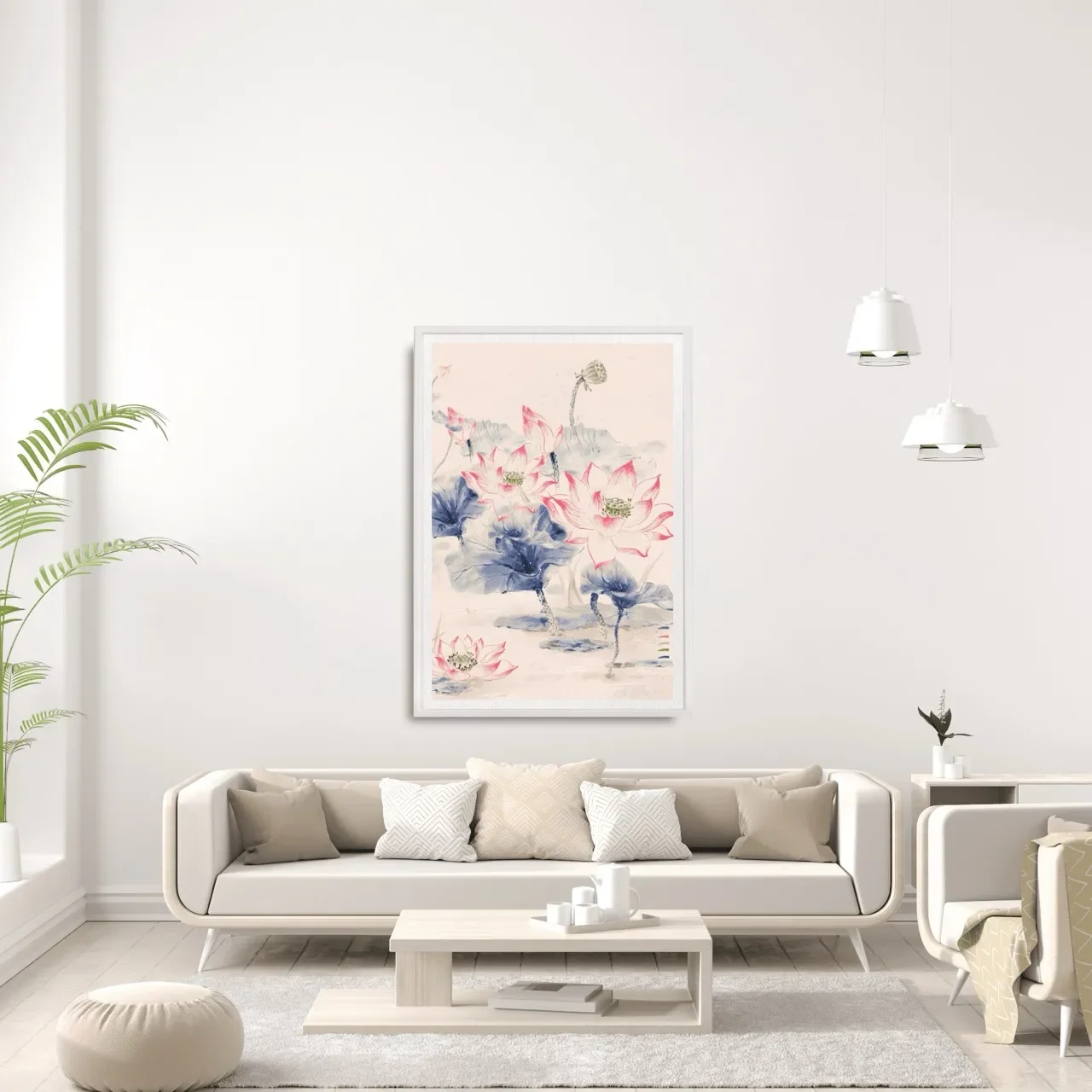 white framed floral print. I10015 (2) Large_converted.webp