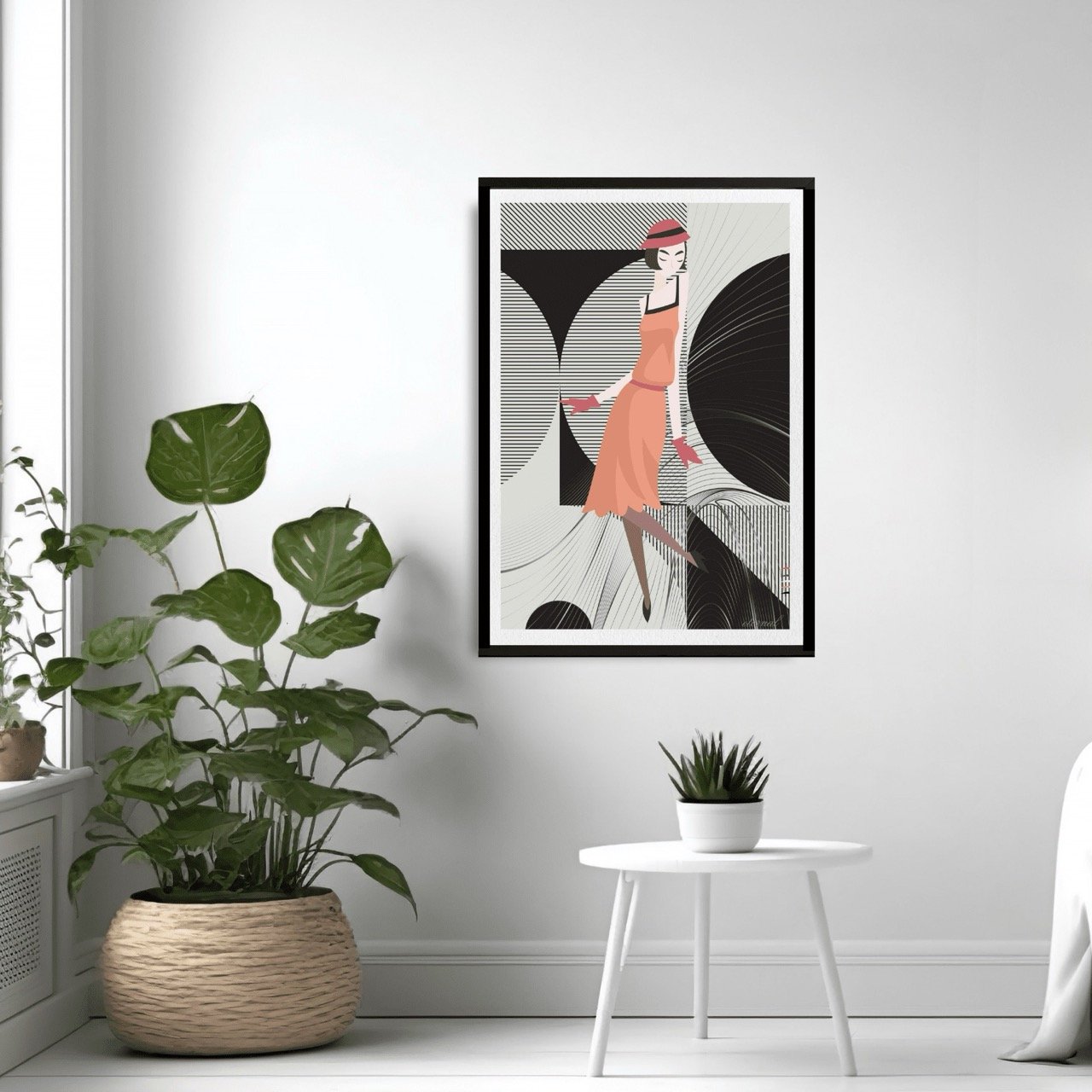 Glamorous 1920s Woman Art Deco Print - Sydney Artist, Eternal Art Prints - Eternal Art & Design