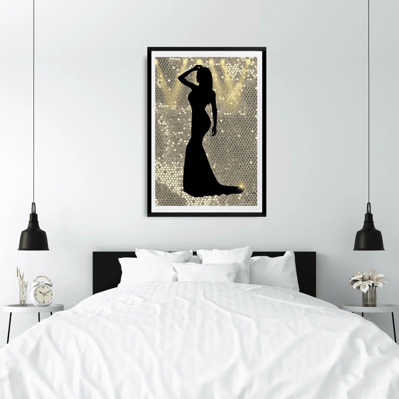 Silhouette on Stage Art Print - Sydney Artist, Eternal Art Prints - Eternal Art & Design