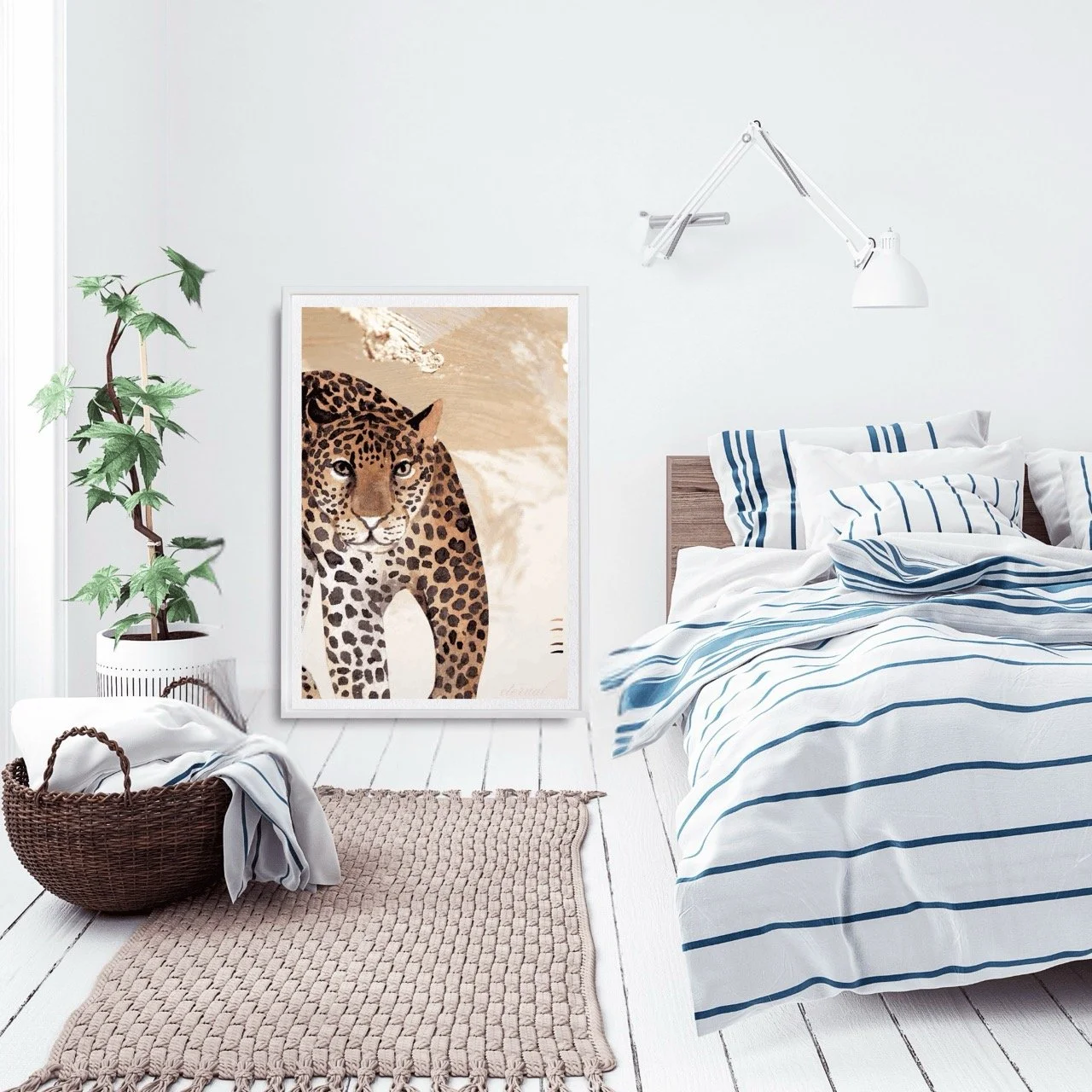Cheetah Big Cat Wall Art Print - Sydney Artist, Eternal Art Prints - Eternal Art & Design