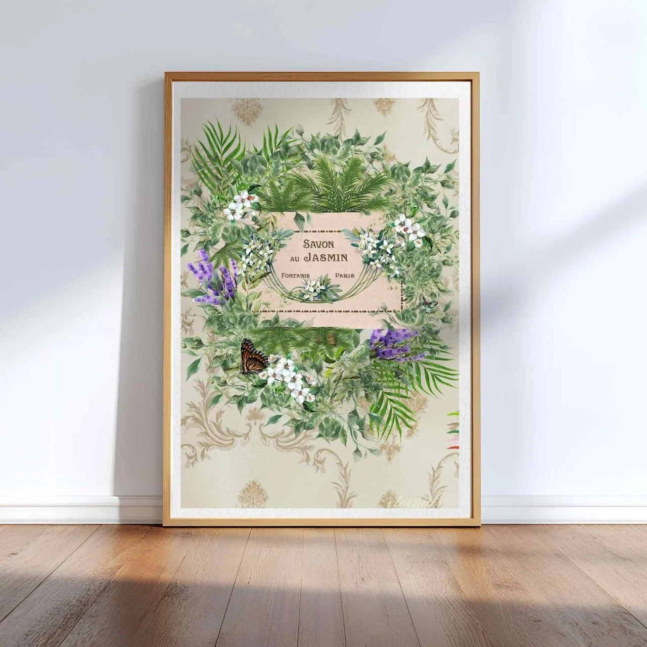 "Savon au Jasmin" Botanical Print - Special Edition Wall Art Eternal Art Prints - Eternal Art & Design