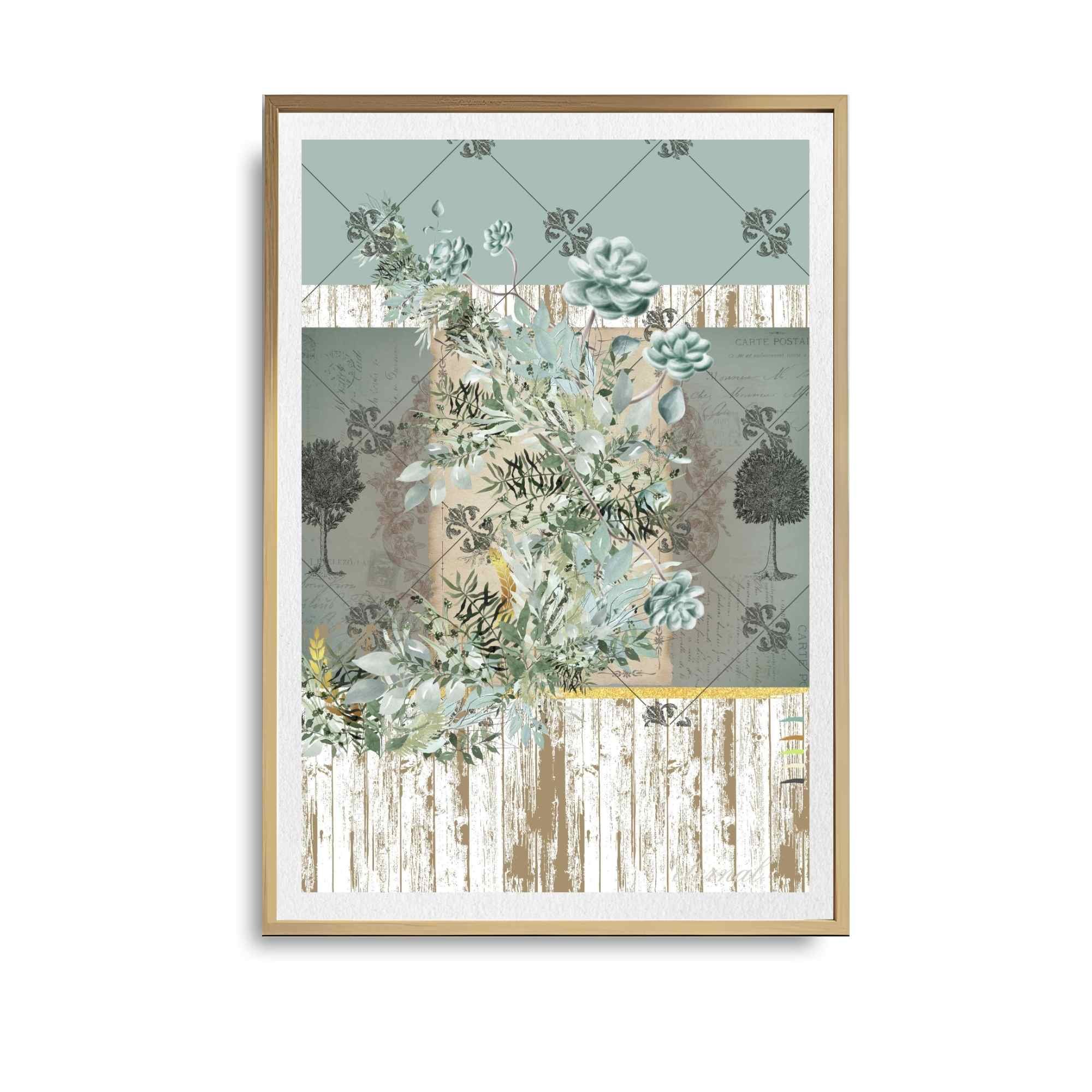 Elegant Floral Botanical Print - Special Edition Wall Art Eternal Art Prints - Eternal Art & Design