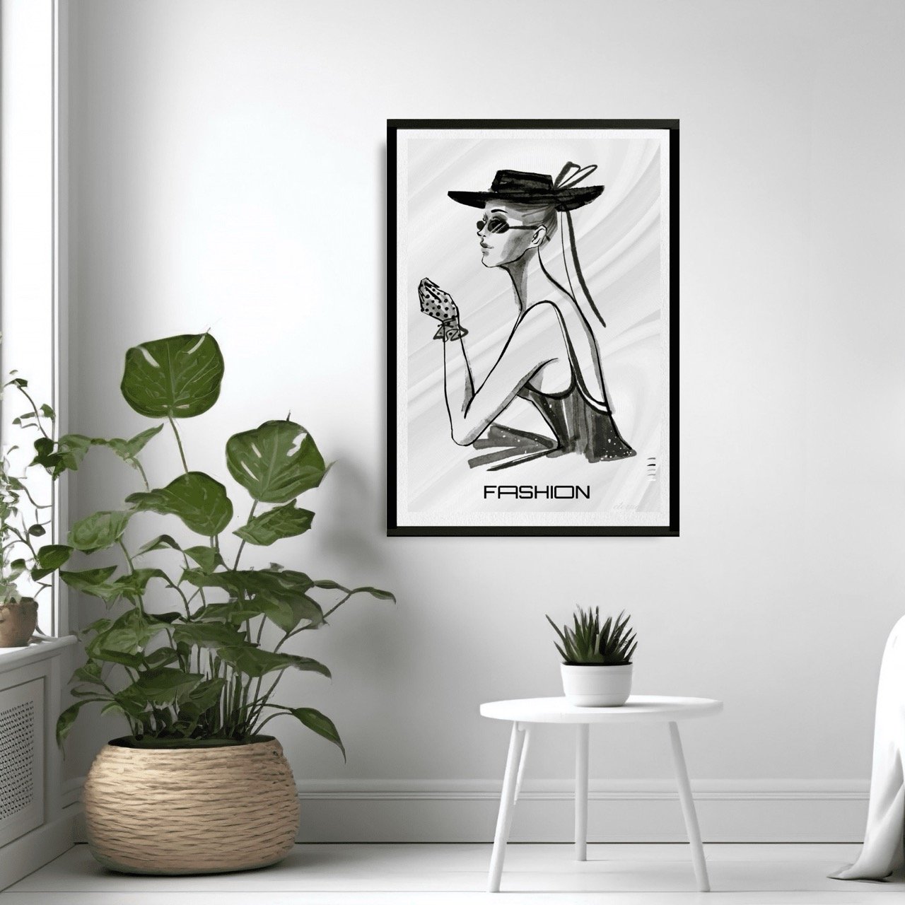 Fashion-inspired Woman in Style Art Print - Sydney Artist, Eternal Art Prints - Eternal Art & Design