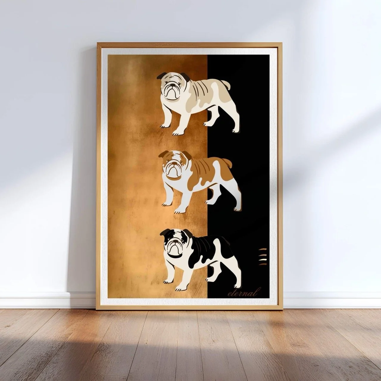 French Bulldog Wall Art Print - Sydney Artist, Eternal Art Prints - Eternal Art & Design